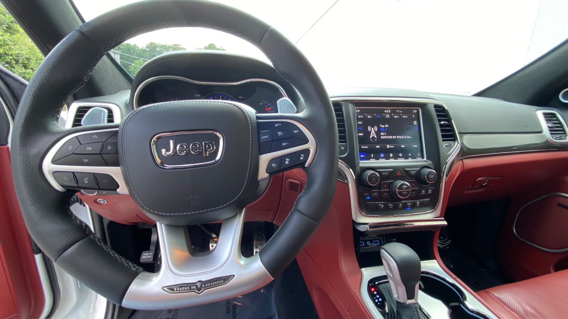Used 2018 Jeep Grand Cherokee Trackhawk for sale $91,995 at Formula Imports in Charlotte NC 28227 31