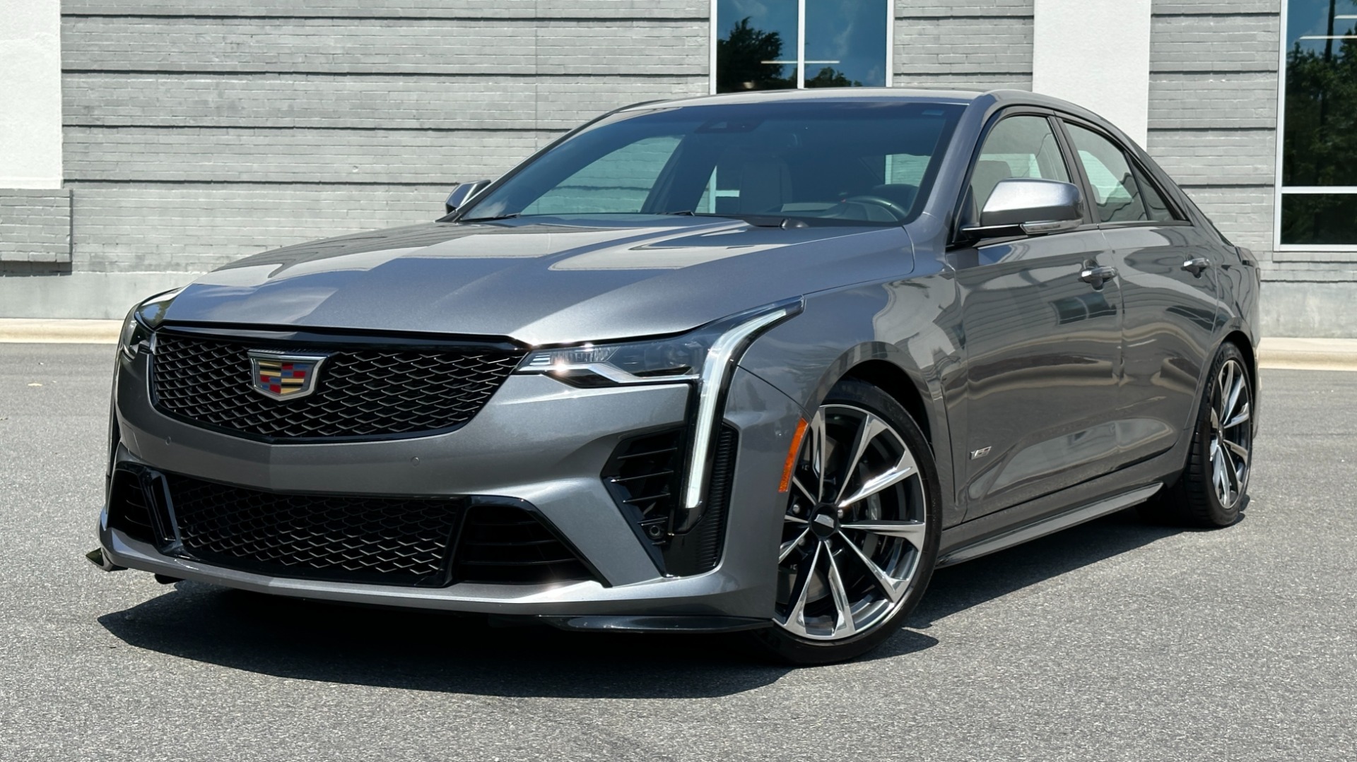 Used 2022 Cadillac CT4-V BLACKWING / TECH PACKAGE / BUCKET SEATS / DRIVER ASSIST / DATA RECORDER for sale Sold at Formula Imports in Charlotte NC 28227 1