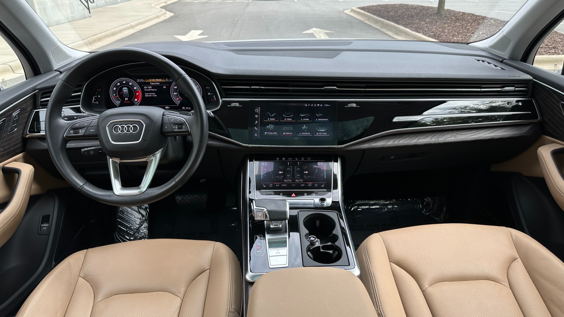 Used 2021 Audi Q7 PRESTIGE / BLACK OPTIC / BLACK EMBLEMS / TOWING PACKAGE for sale $54,500 at Formula Imports in Charlotte NC 28227 30