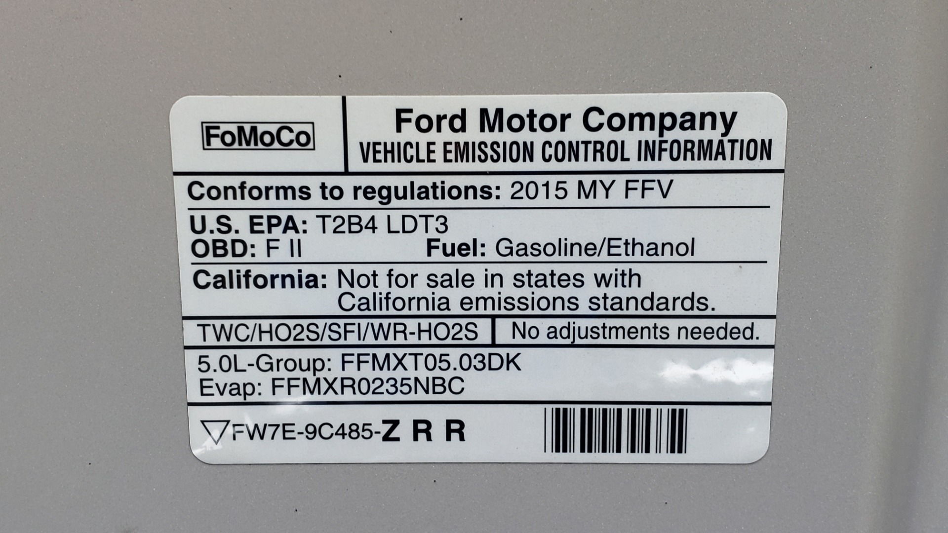 Used 2015 Ford F-150 XLT 4X2 SUPERCREW / 5.0L V8 / SYNC / REARVIEW for sale Sold at Formula Imports in Charlotte NC 28227 13
