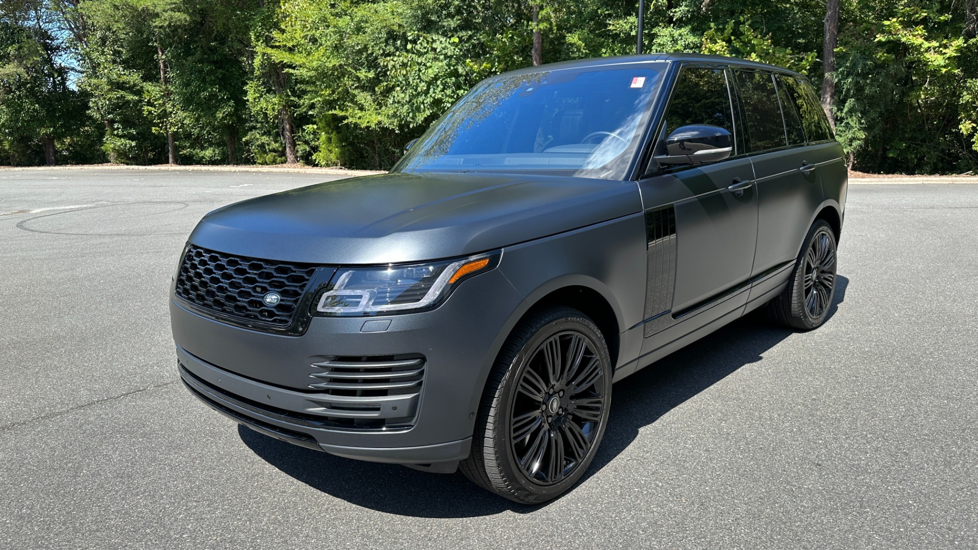 Used 2020 Land Rover Range Rover P525 HSE / SVO SATIN BLACK PAINT / GLOSS BLACK TRIM / DRIVER ASSIST for sale Sold at Formula Imports in Charlotte NC 28227 2