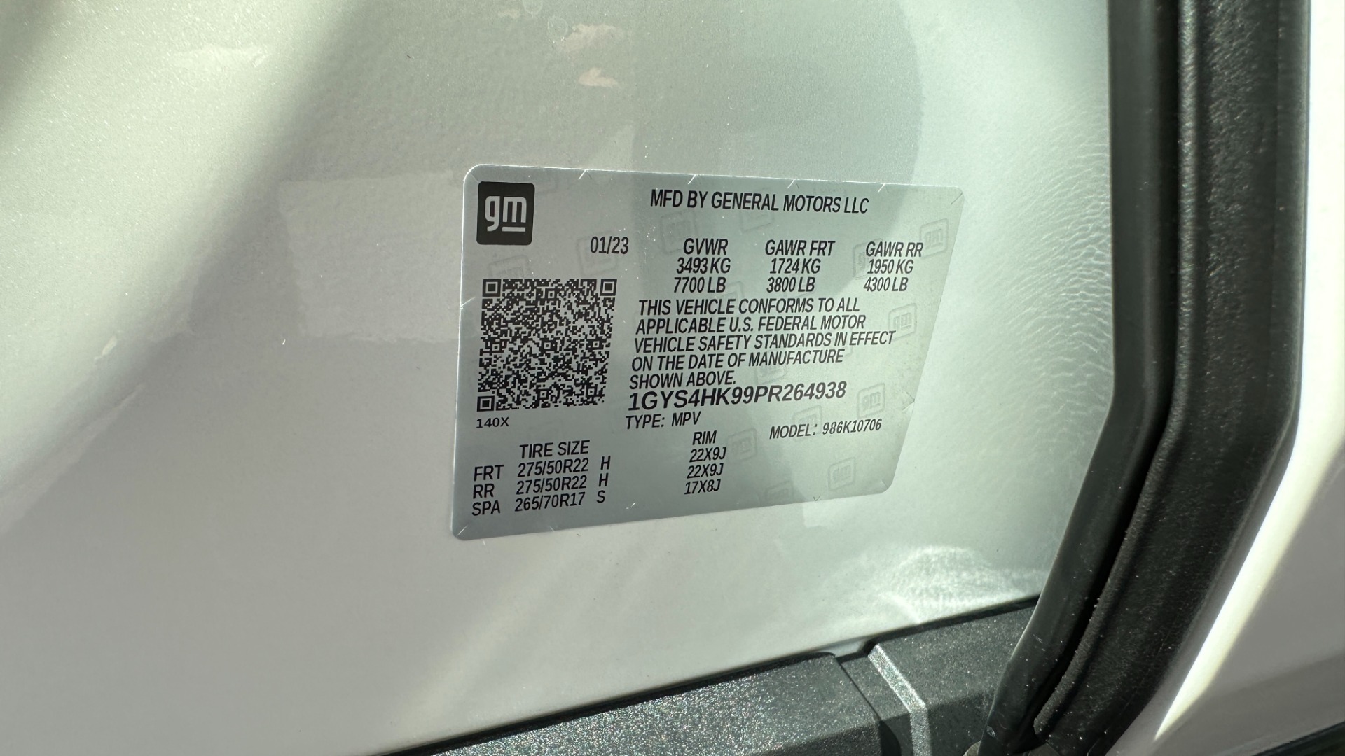 Used 2023 Cadillac Escalade AWD V-Series 1 OWNER SUPER RARE for sale Sold at Formula Imports in Charlotte NC 28227 14