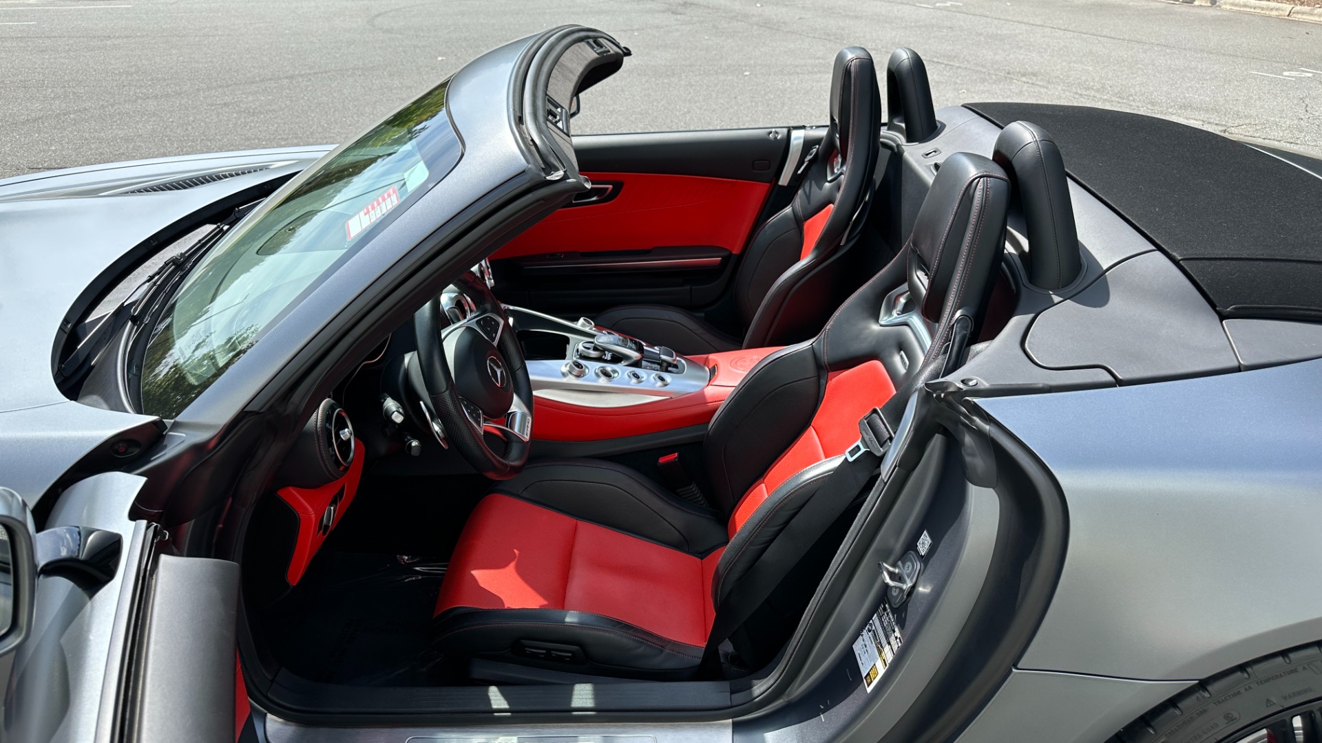 Used 2019 Mercedes-Benz AMG GT AMG GT C / DESIGNO PAINT / DESIGNO INTERIOR / ROADSTER / V8 for sale Sold at Formula Imports in Charlotte NC 28227 12