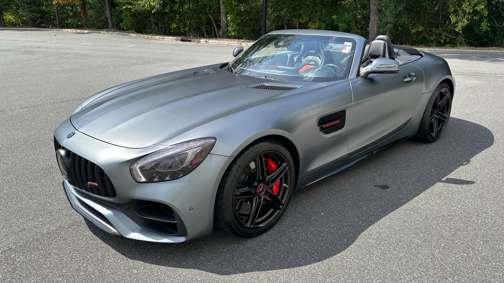 Used 2019 Mercedes-Benz AMG GT AMG GT C / DESIGNO PAINT / DESIGNO INTERIOR / ROADSTER / V8 for sale Sold at Formula Imports in Charlotte NC 28227 2