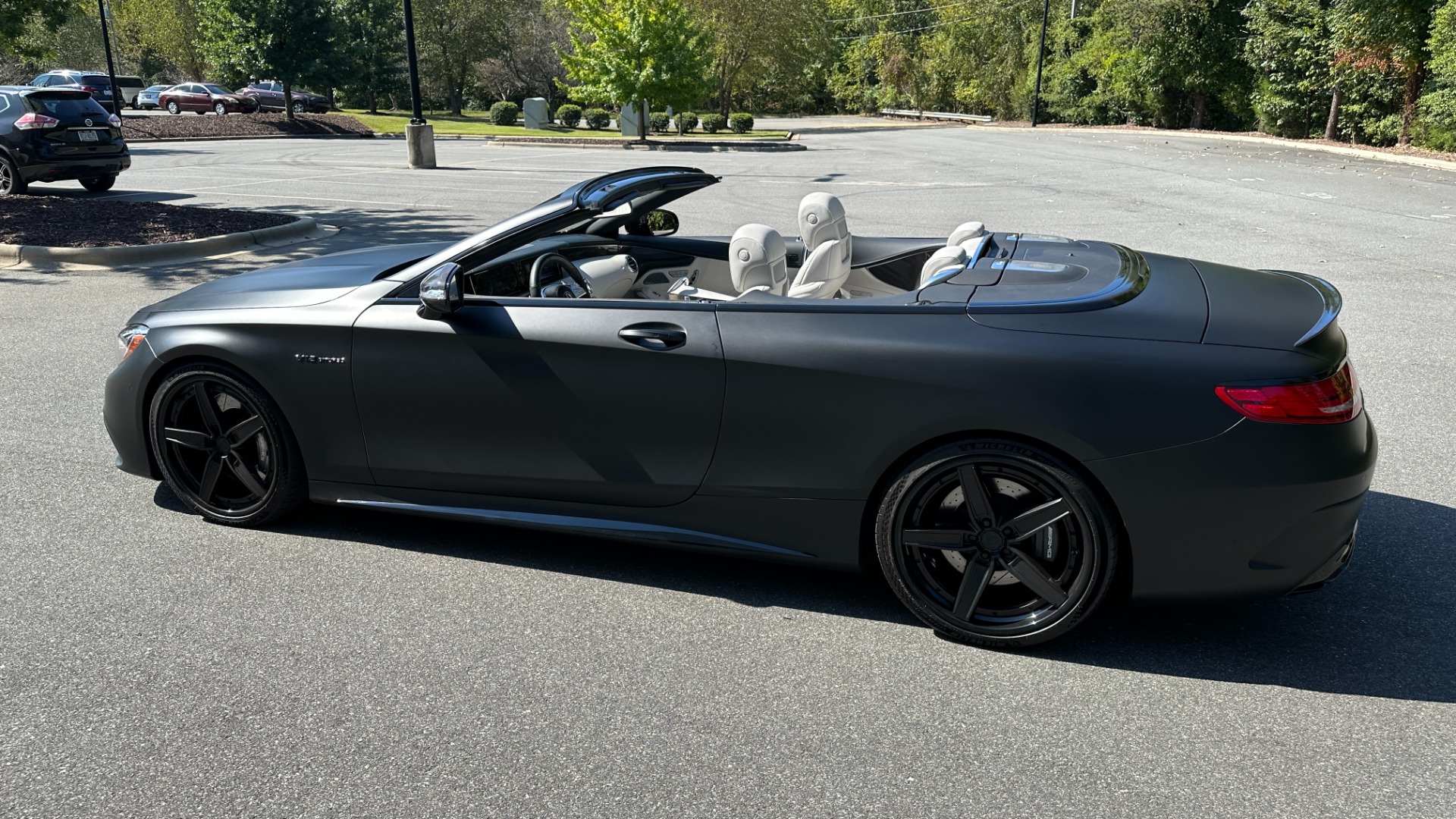 Used 2017 Mercedes-Benz S-Class AMG S 65 / ANRKY WHEELS / MATTE BLACK WRAP / CARBON FIBER / NIGH PKG for sale Sold at Formula Imports in Charlotte NC 28227 3