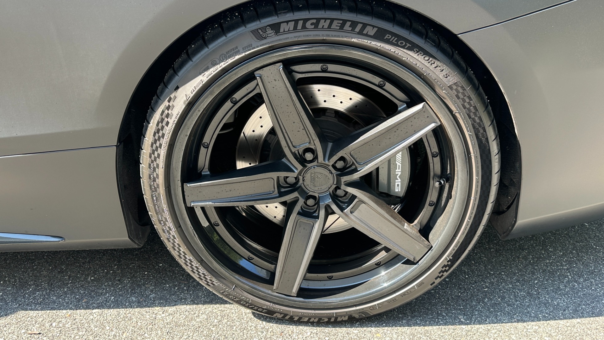 Used 2017 Mercedes-Benz S-Class AMG S 65 / ANRKY WHEELS / MATTE BLACK WRAP / CARBON FIBER / NIGH PKG for sale Sold at Formula Imports in Charlotte NC 28227 45