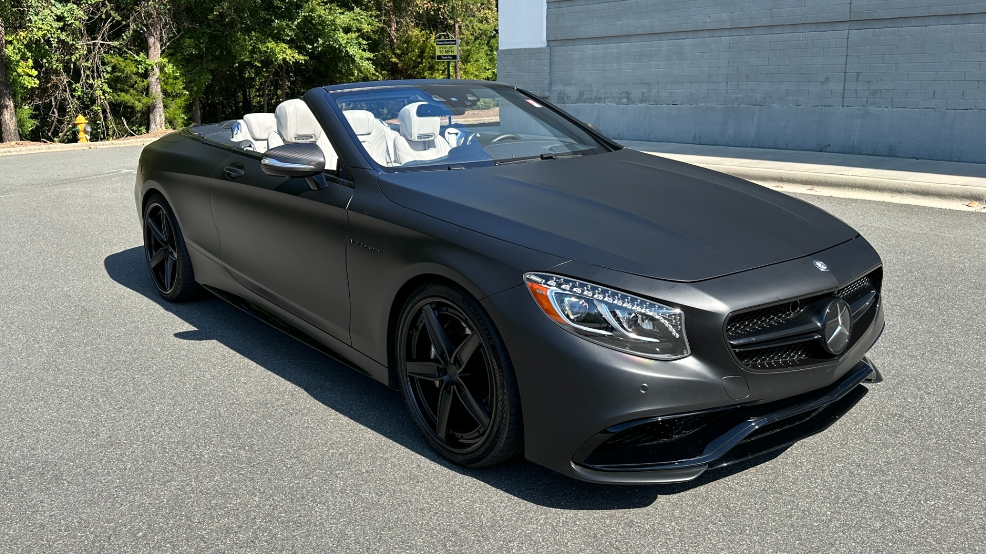 Used 2017 Mercedes-Benz S-Class AMG S 65 / ANRKY WHEELS / MATTE BLACK WRAP / CARBON FIBER / NIGH PKG for sale Sold at Formula Imports in Charlotte NC 28227 5