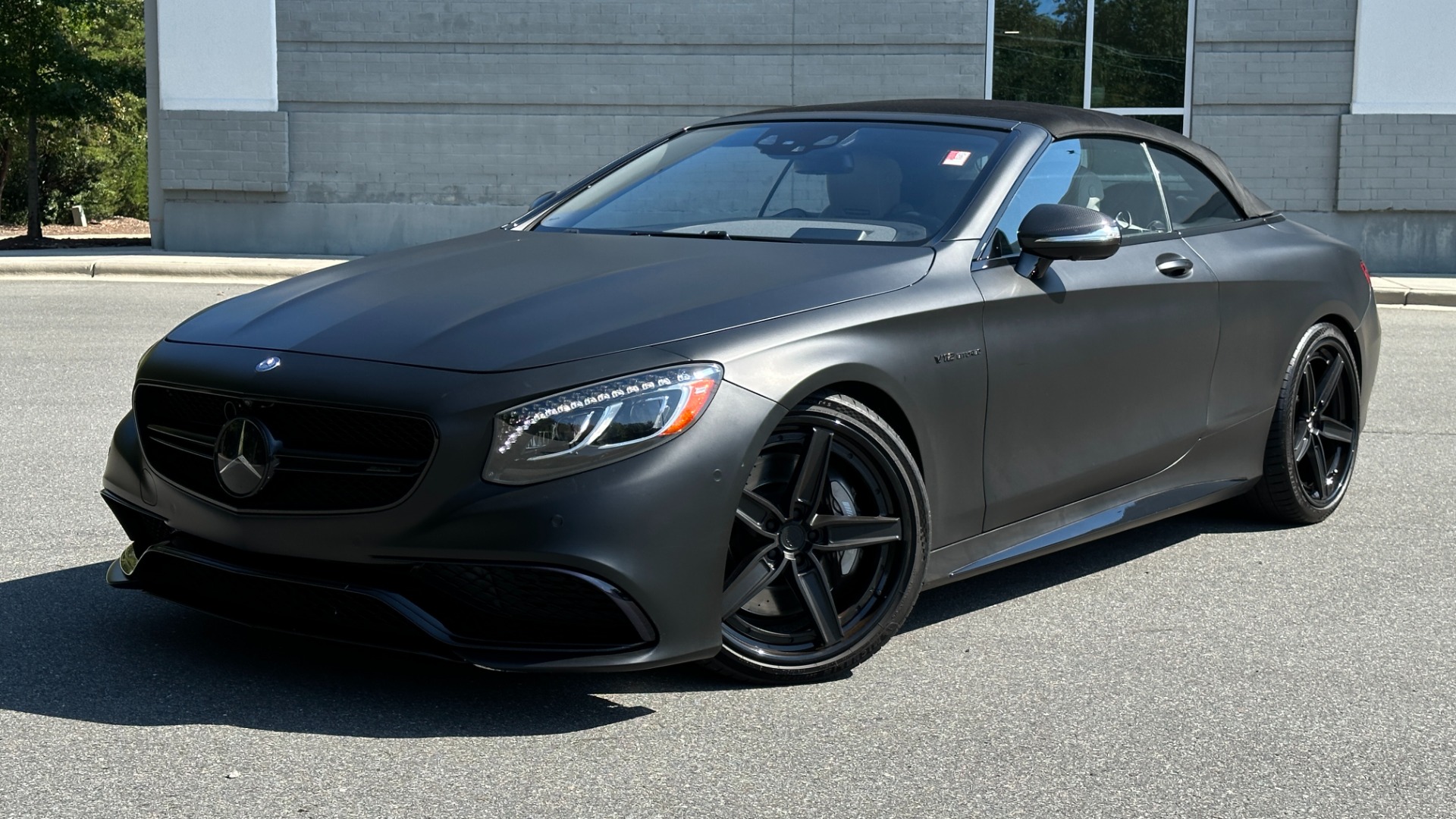 Used 2017 Mercedes-Benz S-Class AMG S 65 / ANRKY WHEELS / MATTE BLACK WRAP / CARBON FIBER / NIGH PKG for sale Sold at Formula Imports in Charlotte NC 28227 55