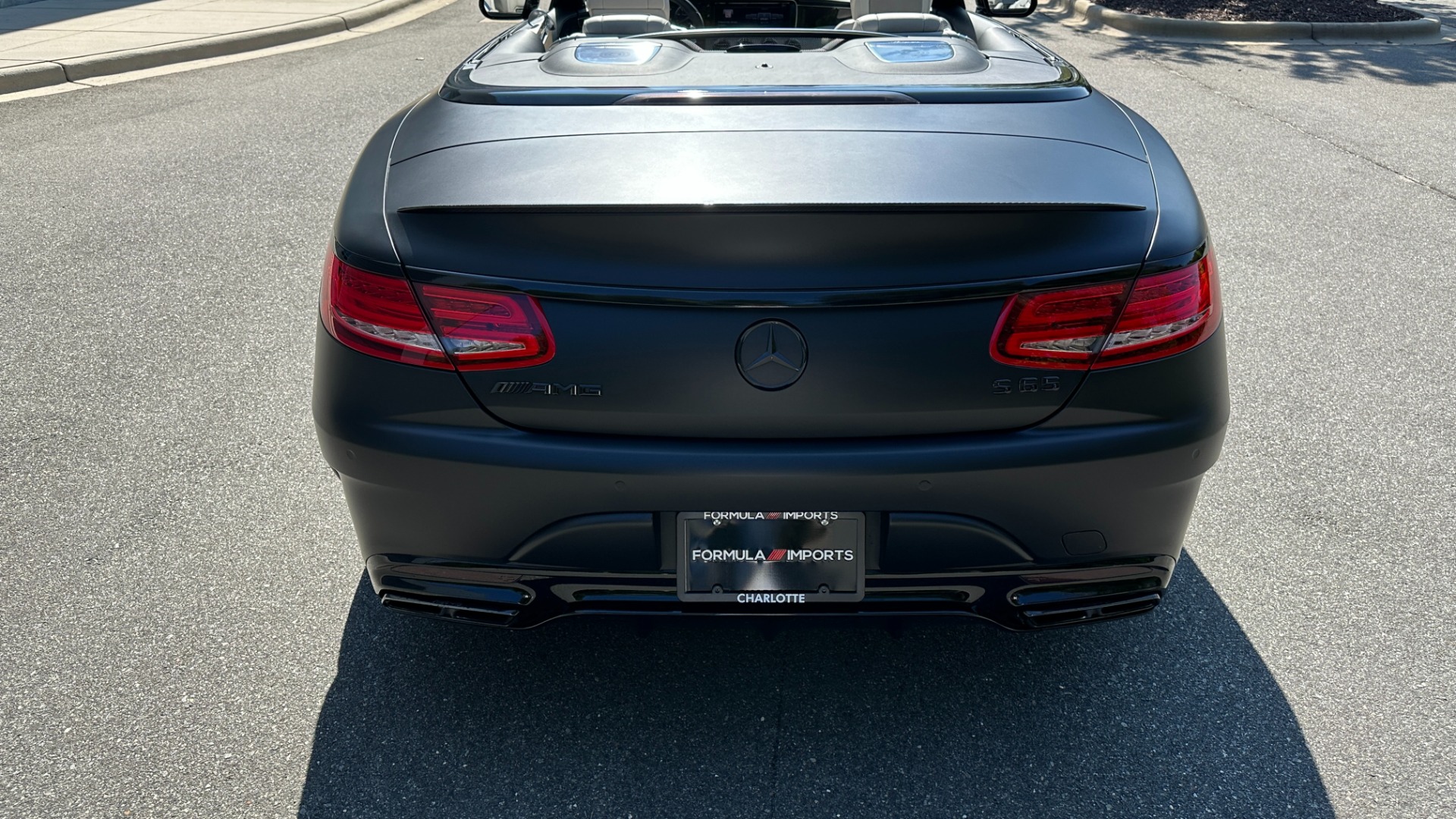 Used 2017 Mercedes-Benz S-Class AMG S 65 / ANRKY WHEELS / MATTE BLACK WRAP / CARBON FIBER / NIGH PKG for sale Sold at Formula Imports in Charlotte NC 28227 8
