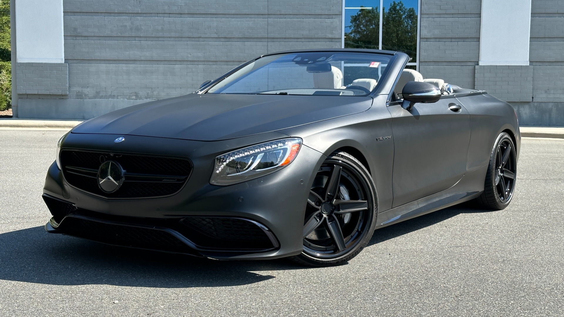 Used 2017 Mercedes-Benz S-Class AMG S 65 / ANRKY WHEELS / MATTE BLACK WRAP / CARBON FIBER / NIGH PKG for sale Sold at Formula Imports in Charlotte NC 28227 1
