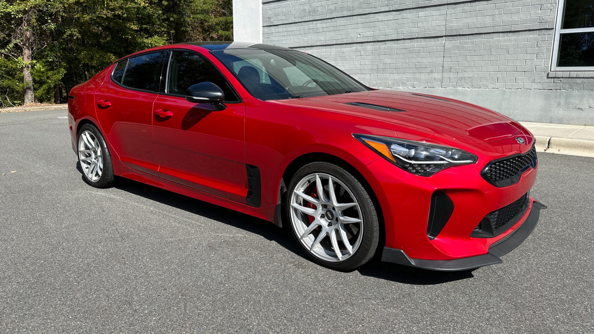 Used 2020 Kia Stinger GT / CUSTOM WRAP / INTAKE / ESR WHEELS / RED CALIPERS for sale $29,495 at Formula Imports in Charlotte NC 28227 2