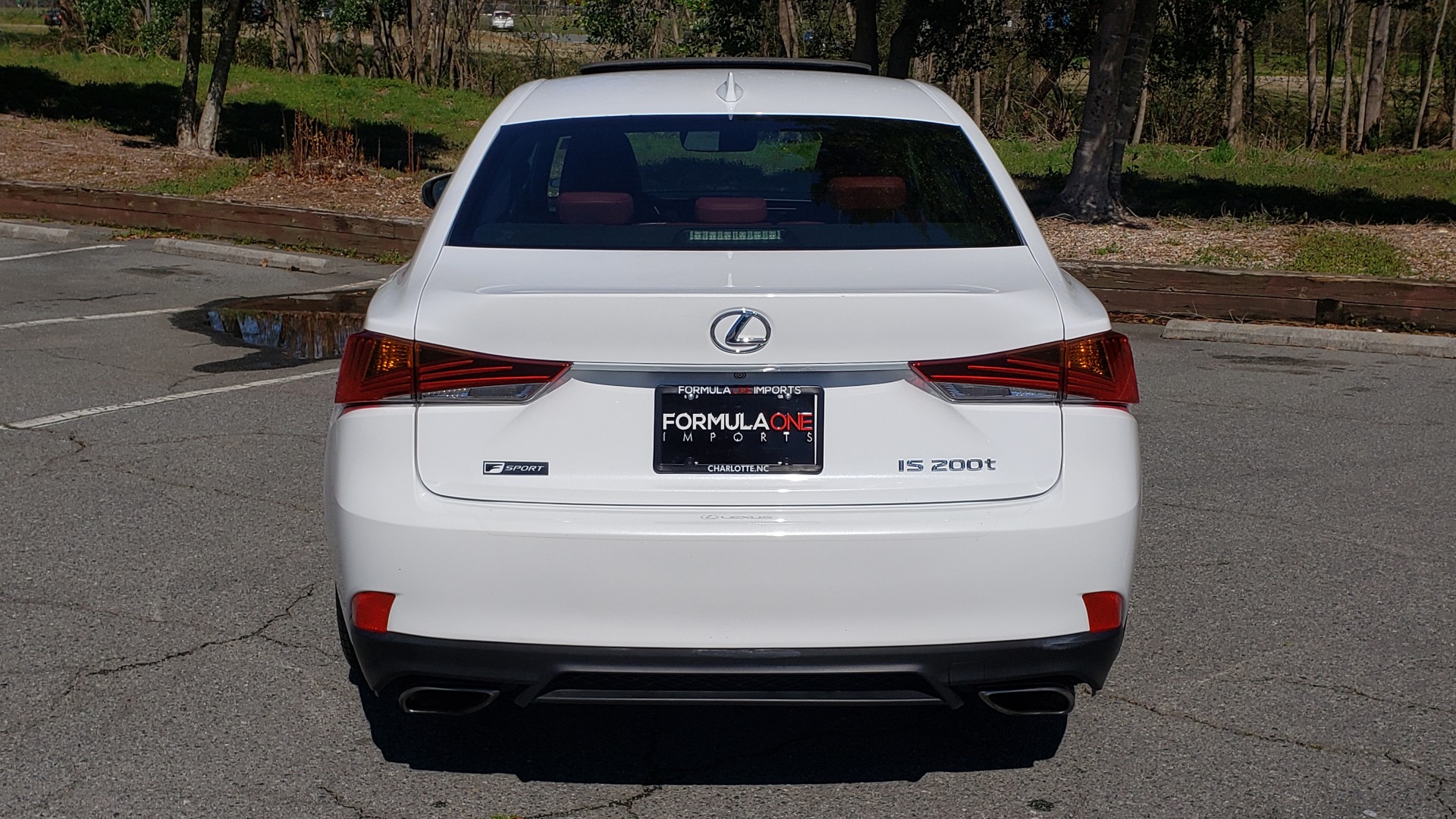 Used 2017 Lexus IS 200T F-SPORT / SUNROOF / REARVIEW / VENT SEATS for sale Sold at Formula Imports in Charlotte NC 28227 23