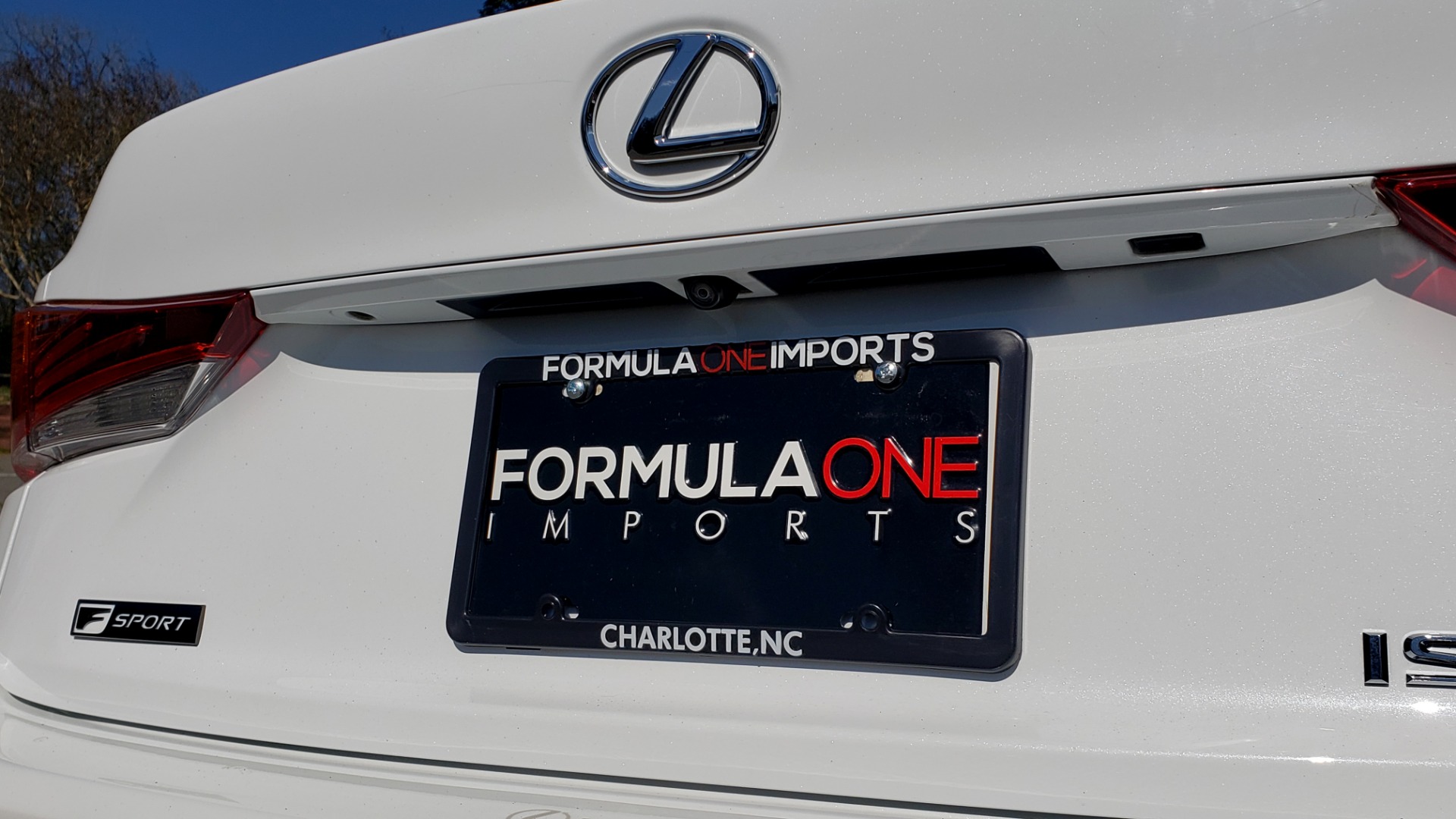 Used 2017 Lexus IS 200T F-SPORT / SUNROOF / REARVIEW / VENT SEATS for sale Sold at Formula Imports in Charlotte NC 28227 26