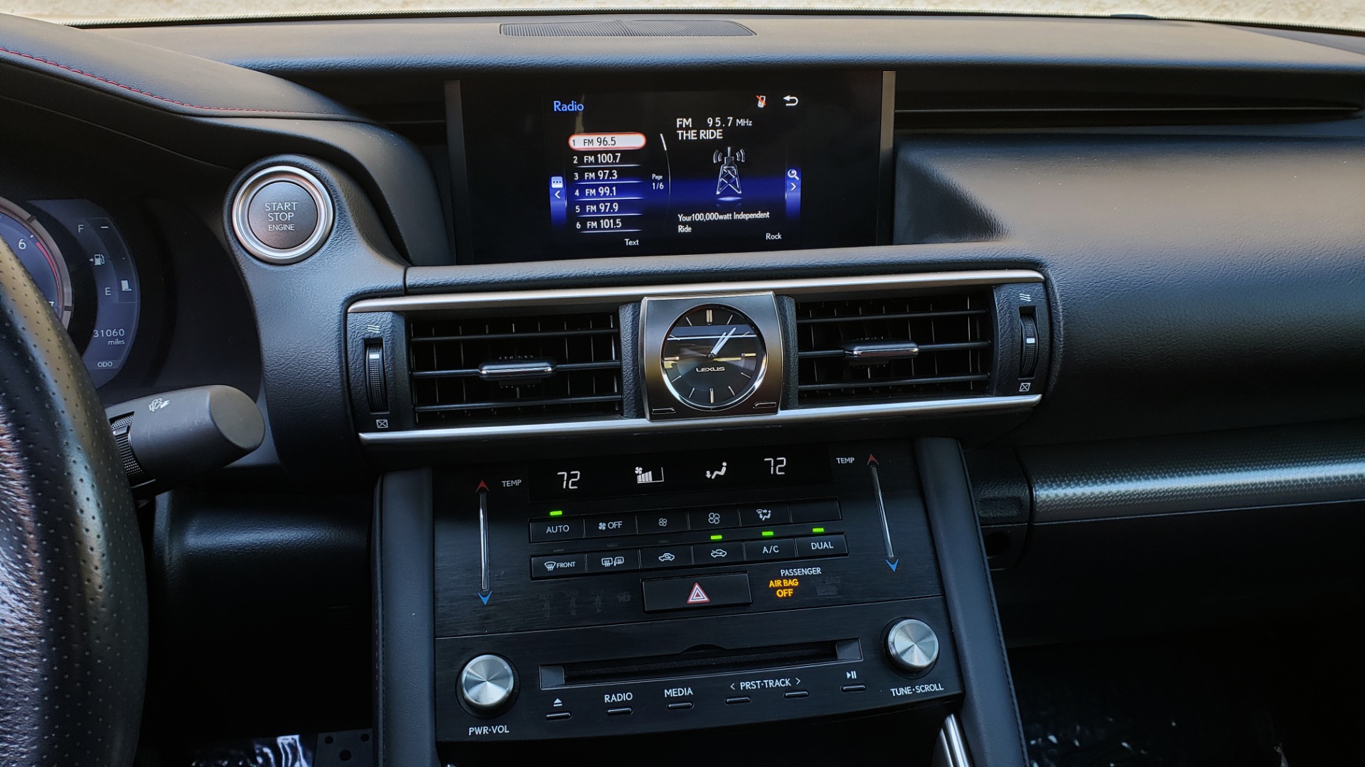 Used 2017 Lexus IS 200T F-SPORT / SUNROOF / REARVIEW / VENT SEATS for sale Sold at Formula Imports in Charlotte NC 28227 40