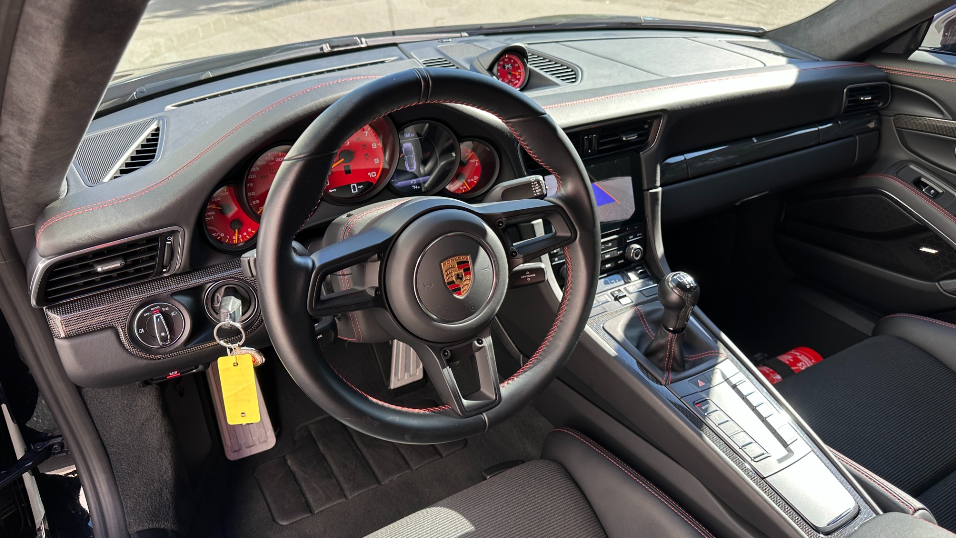 Used 2019 Porsche 911 GT3 TOURING COUPE / 6 SPEED / CARBON BUCKETS / FULL PAINT PROTECTION for sale $229,990 at Formula Imports in Charlotte NC 28227 12