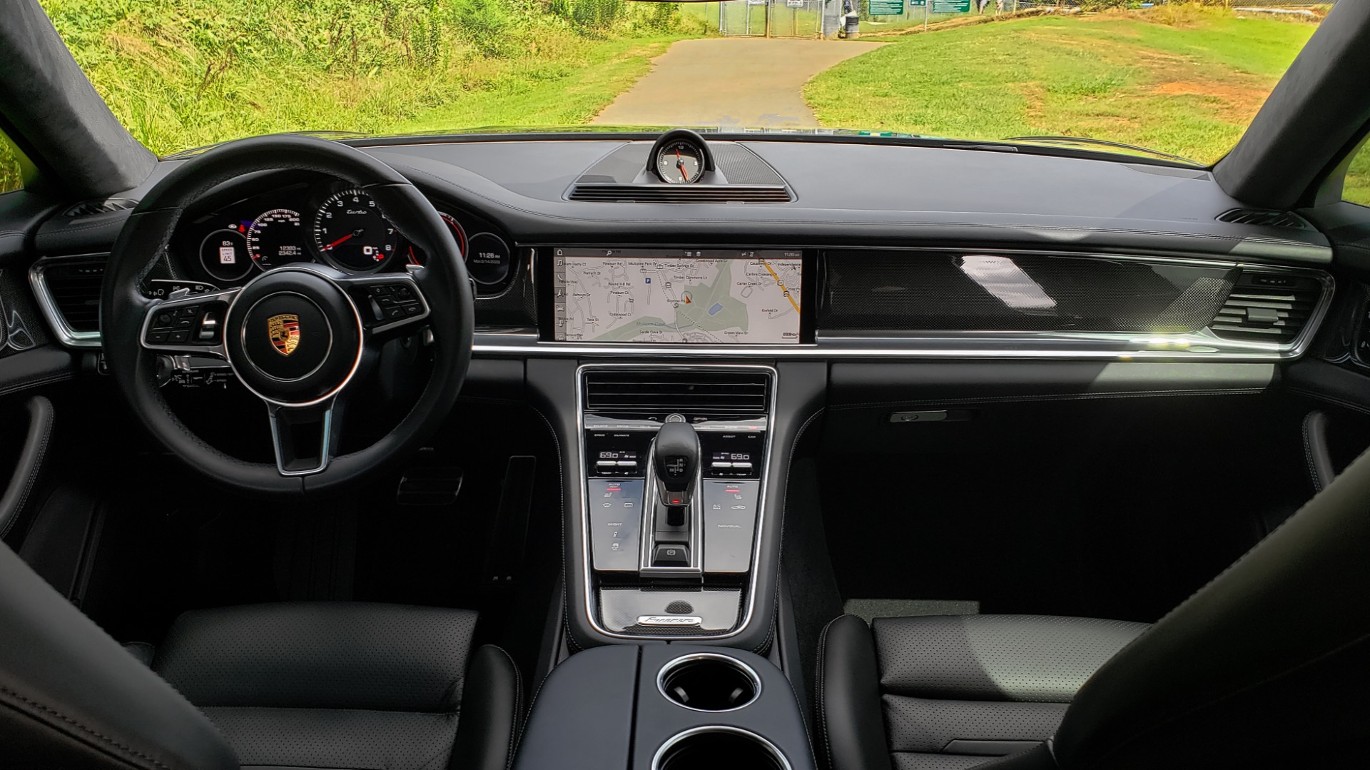 Used 2017 Porsche PANAMERA TURBO AWD / 4.0L V8 / AUTO / NAV / BOSE / REARVIEW / 21IN WHEELS for sale Sold at Formula Imports in Charlotte NC 28227 80