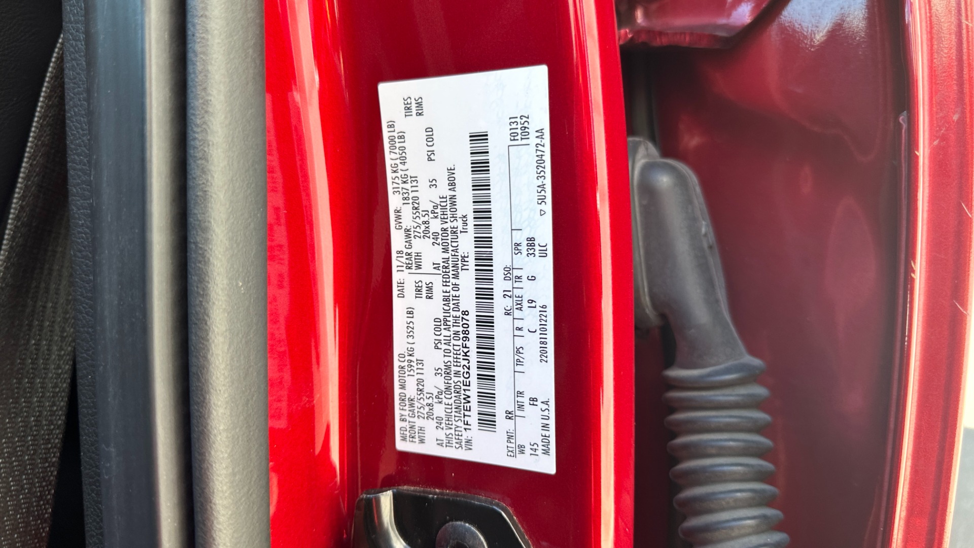 Used 2018 Ford F-150 XLT // ECOBOOST//20 WHLS // FX4 for sale $28,500 at Formula Imports in Charlotte NC 28227 17
