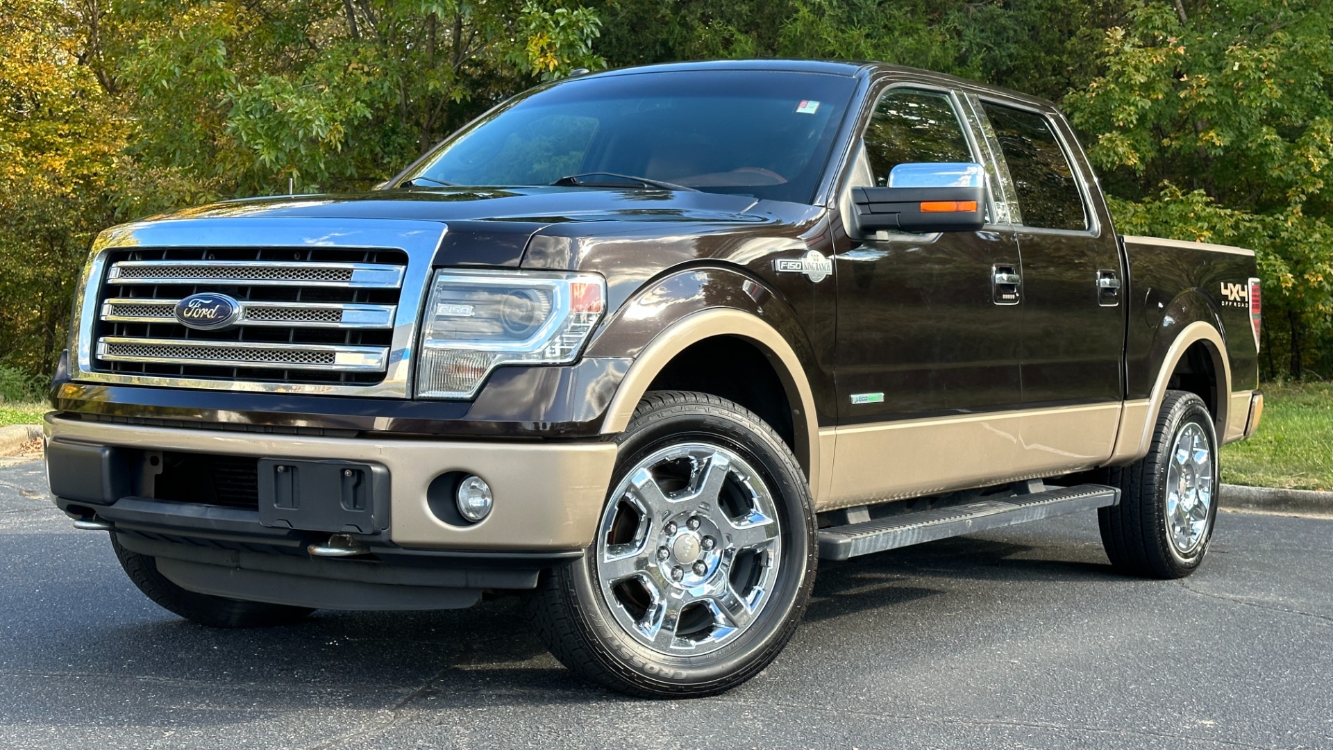 Used 2013 Ford F-150 KING RANCH / CHROME PACKAGE / LUXURY PACKAGE / OFF ROAD for sale Sold at Formula Imports in Charlotte NC 28227 1