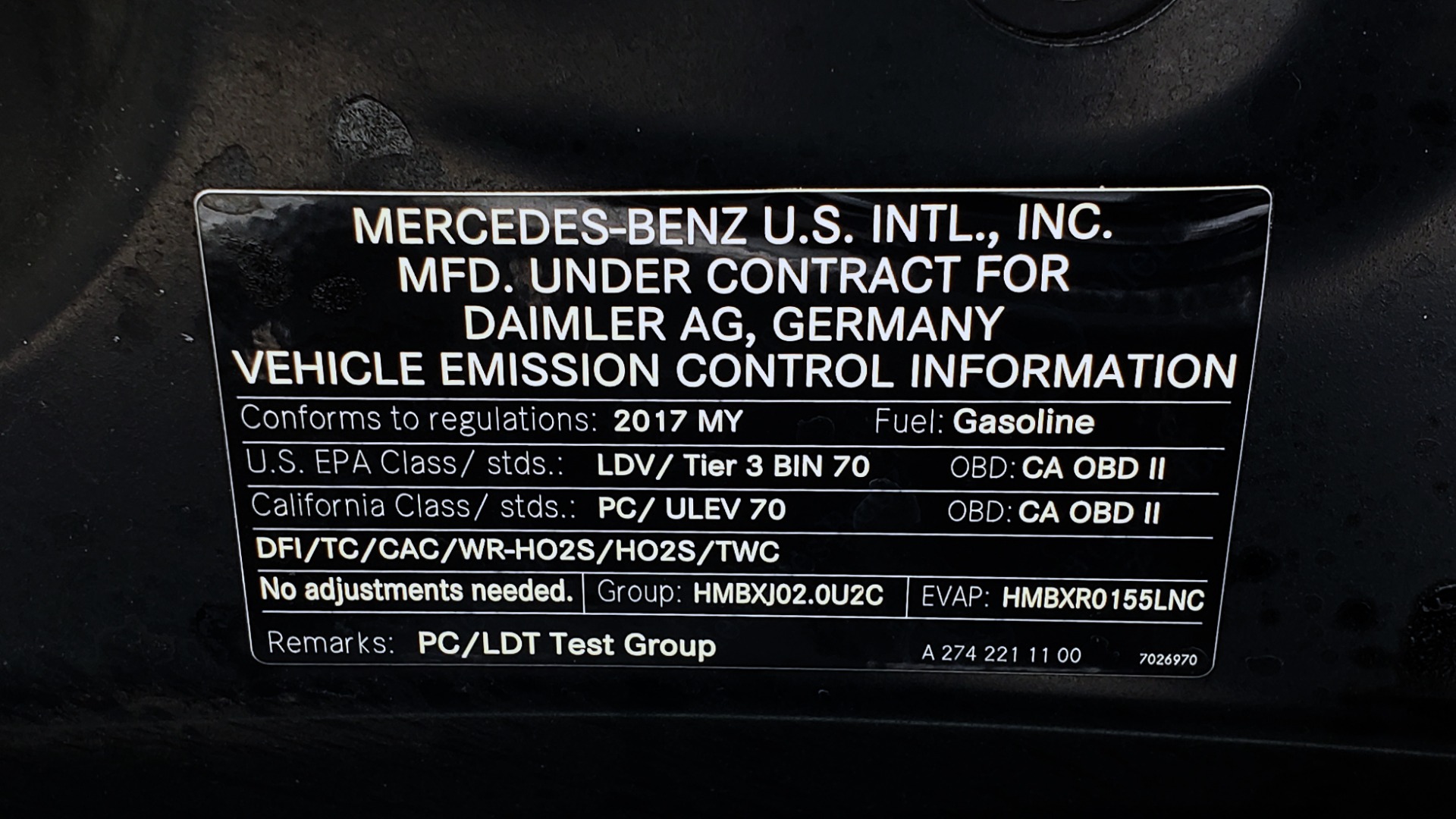 Used 2017 Mercedes-Benz C-CLASS C 300 PREMIUM / HTD STS / SUNROOF / REARVIEW for sale Sold at Formula Imports in Charlotte NC 28227 13