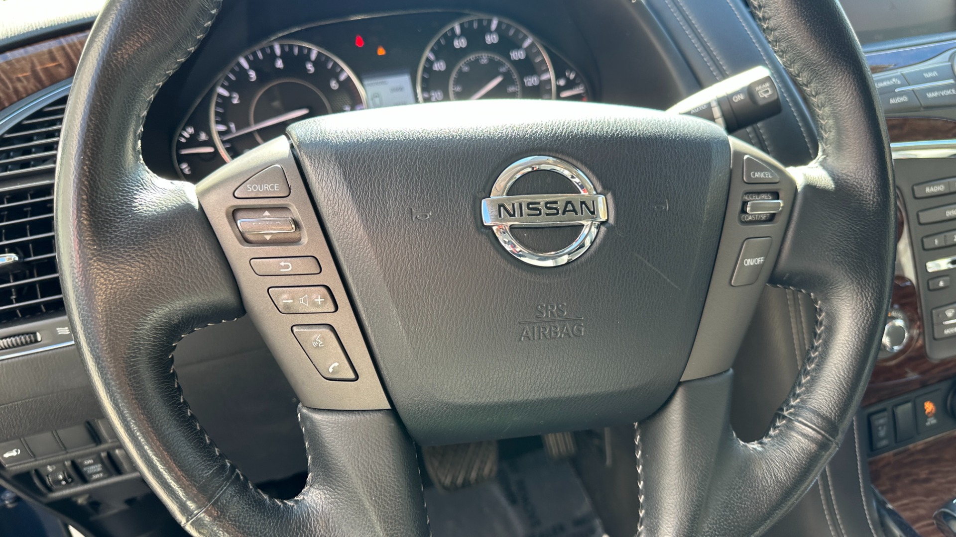 Used 2018 Nissan Armada SL / NAVIGATION / HEATED SEATS / LEATHER / 3RD ROW for sale $19,999 at Formula Imports in Charlotte NC 28227 16