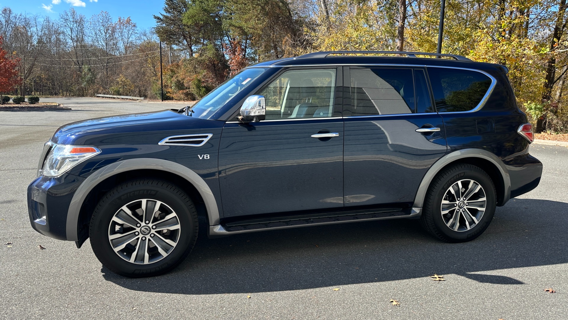 Used 2018 Nissan Armada SL / NAVIGATION / HEATED SEATS / LEATHER / 3RD ROW for sale $19,999 at Formula Imports in Charlotte NC 28227 3