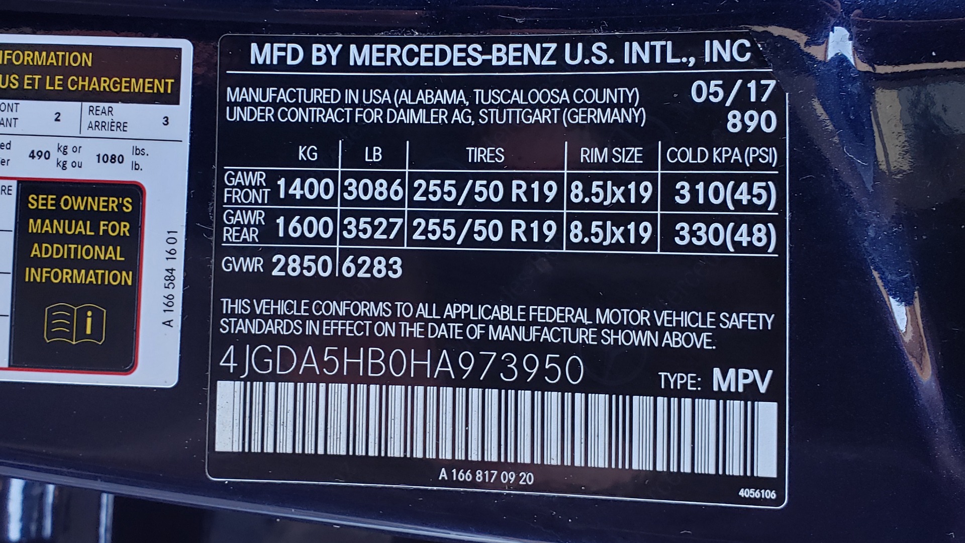 Used 2017 Mercedes-Benz GLE 350 PREMIUM / NAV / SUNROOF / PARK ASST / HTD STS for sale Sold at Formula Imports in Charlotte NC 28227 87