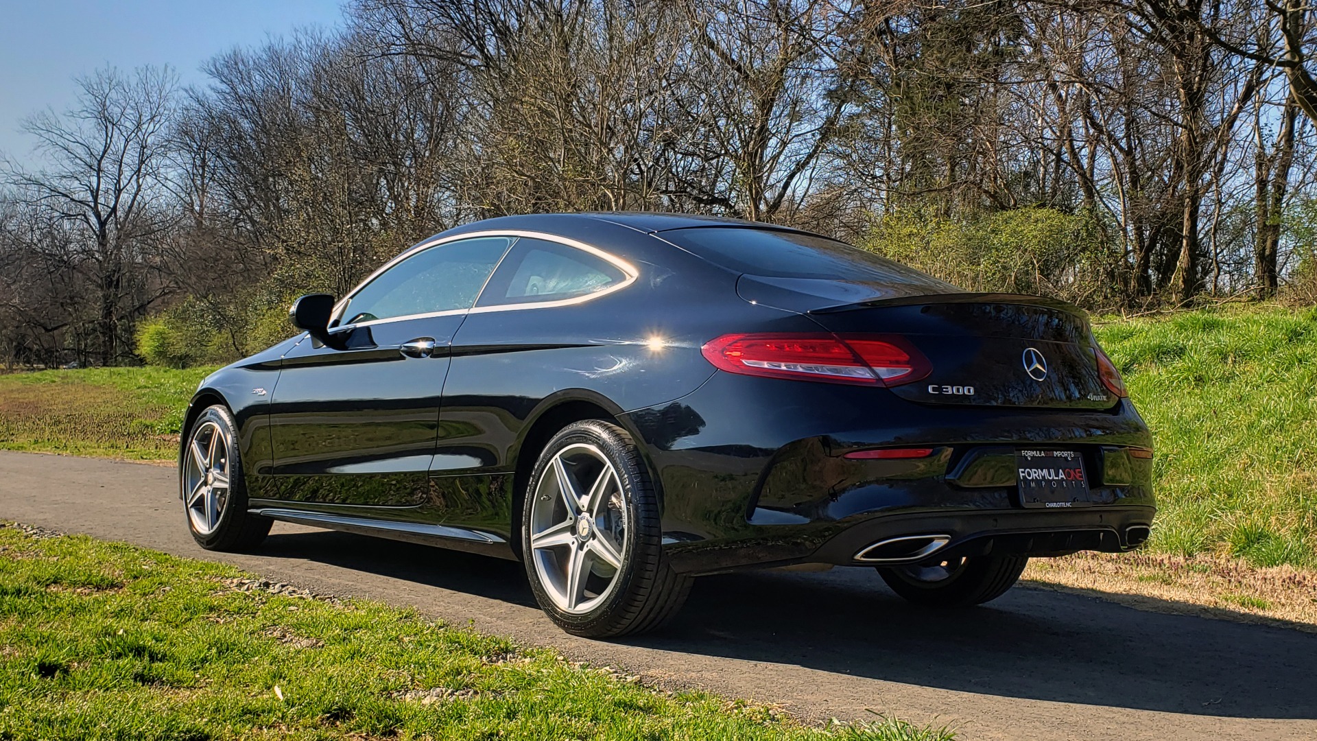 Used 2017 Mercedes-Benz C-CLASS C 300 4MATIC COUPE / PREMIUM 2 / SPORT PKG / HTD STS for sale Sold at Formula Imports in Charlotte NC 28227 3