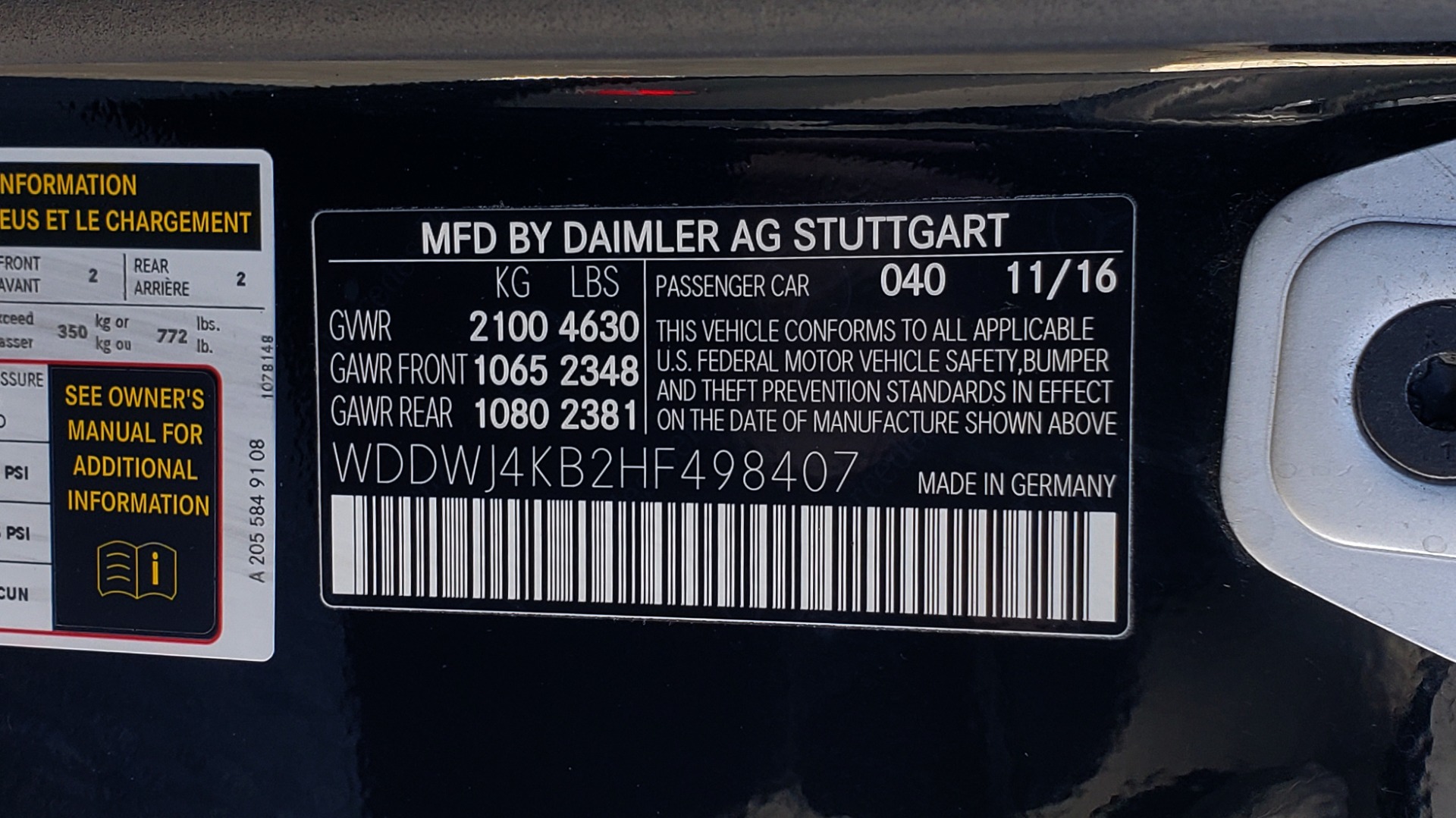 Used 2017 Mercedes-Benz C-CLASS C 300 4MATIC COUPE / PREMIUM 2 / SPORT PKG / HTD STS for sale Sold at Formula Imports in Charlotte NC 28227 74