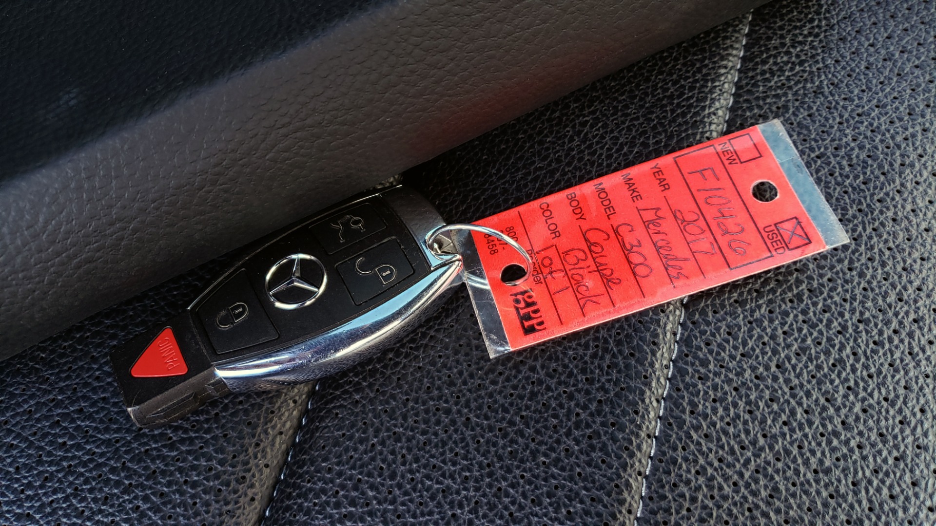 Used 2017 Mercedes-Benz C-CLASS C 300 4MATIC COUPE / PREMIUM 2 / SPORT PKG / HTD STS for sale Sold at Formula Imports in Charlotte NC 28227 78