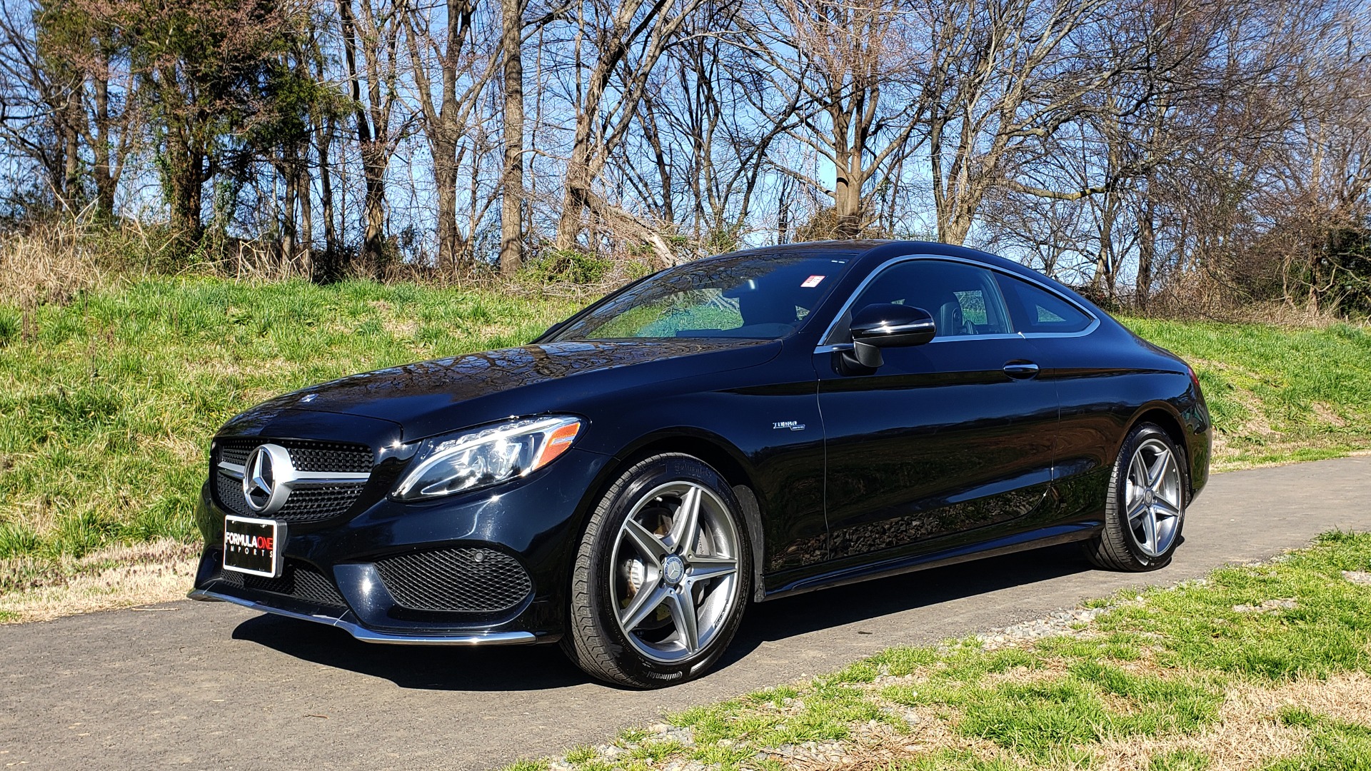 Used 2017 Mercedes-Benz C-CLASS C 300 4MATIC COUPE / PREMIUM 2 / SPORT PKG / HTD STS for sale Sold at Formula Imports in Charlotte NC 28227 1