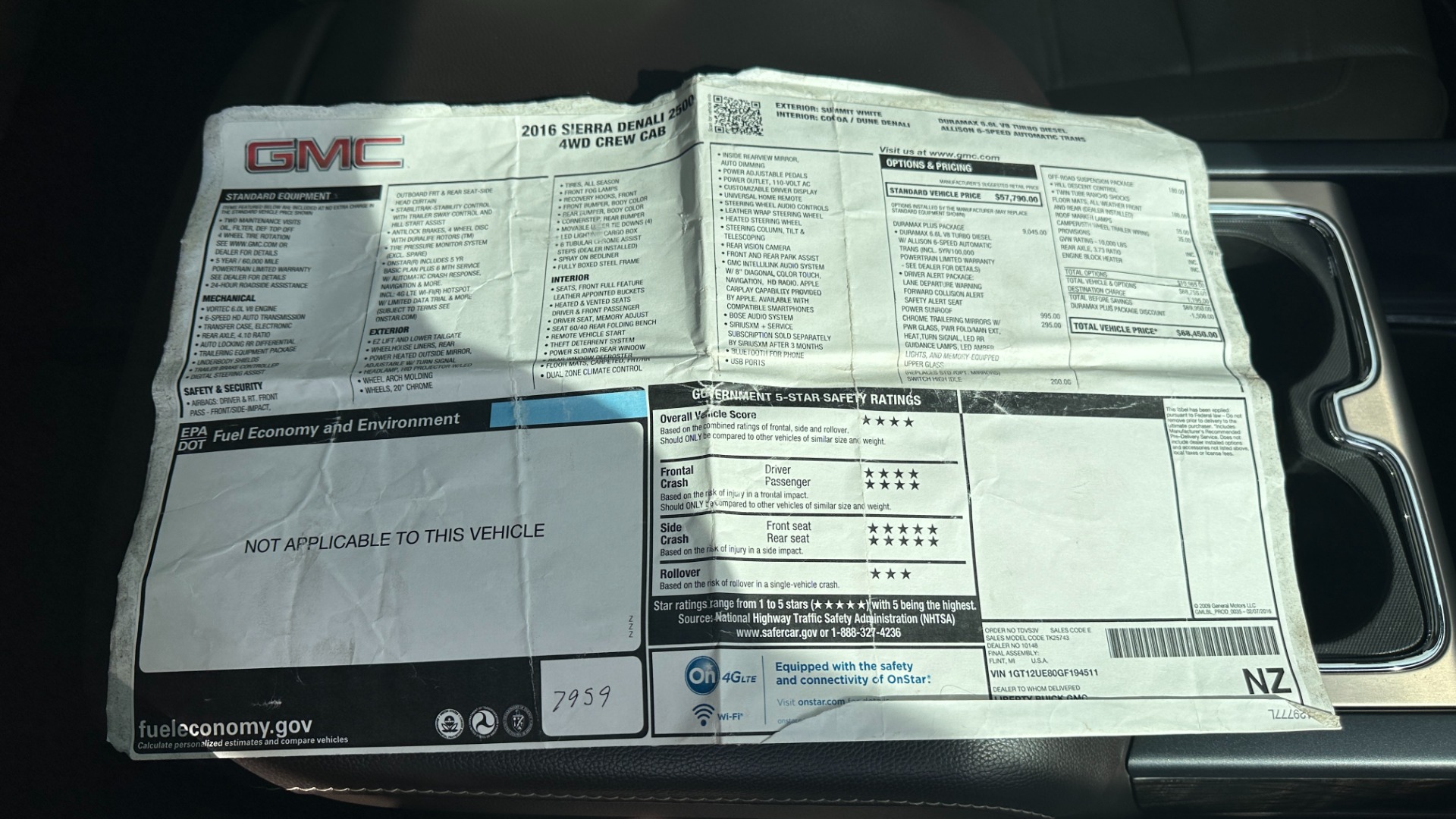 Used 2016 GMC Sierra 2500HD DENALI / SERVICED SINCE NEW / ULTIMATE WHEELS / EXHAUST for sale Sold at Formula Imports in Charlotte NC 28227 57