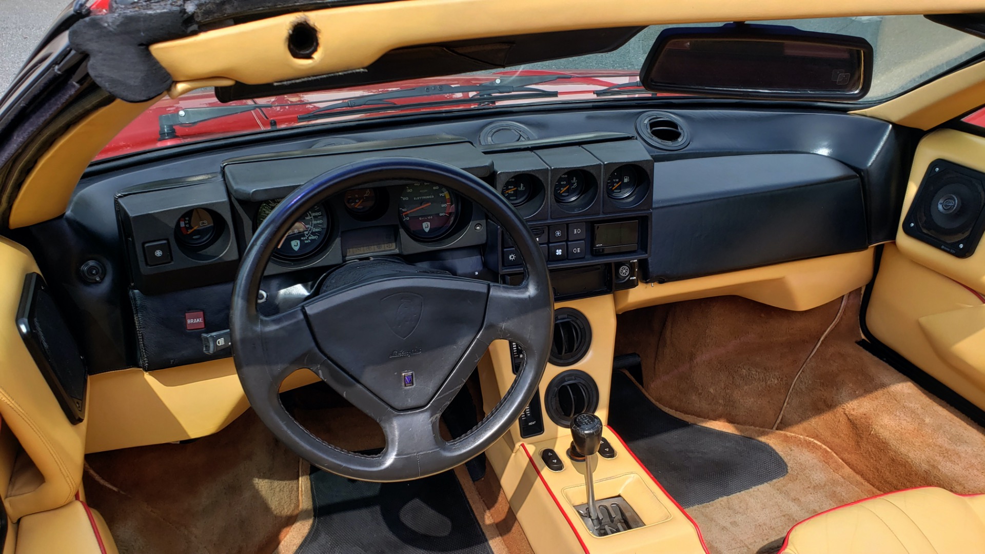 Used 1988 Lamborghini JALPA 3.5 / 5-SPD MANUAL / LOW MILES / EXCELLENT CONDITION for sale Sold at Formula Imports in Charlotte NC 28227 33