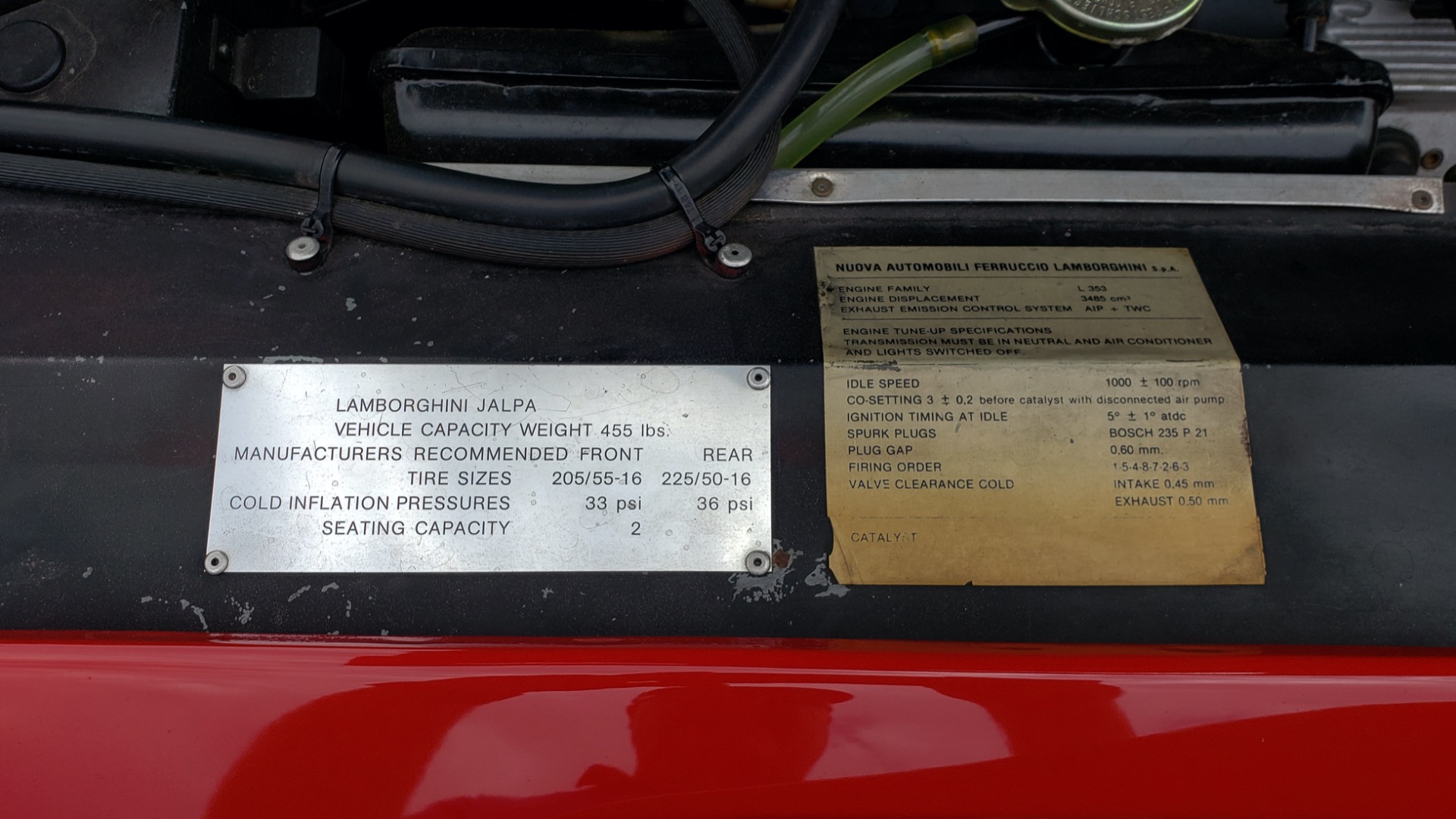 Used 1988 Lamborghini JALPA 3.5 / 5-SPD MANUAL / LOW MILES / EXCELLENT CONDITION for sale Sold at Formula Imports in Charlotte NC 28227 46