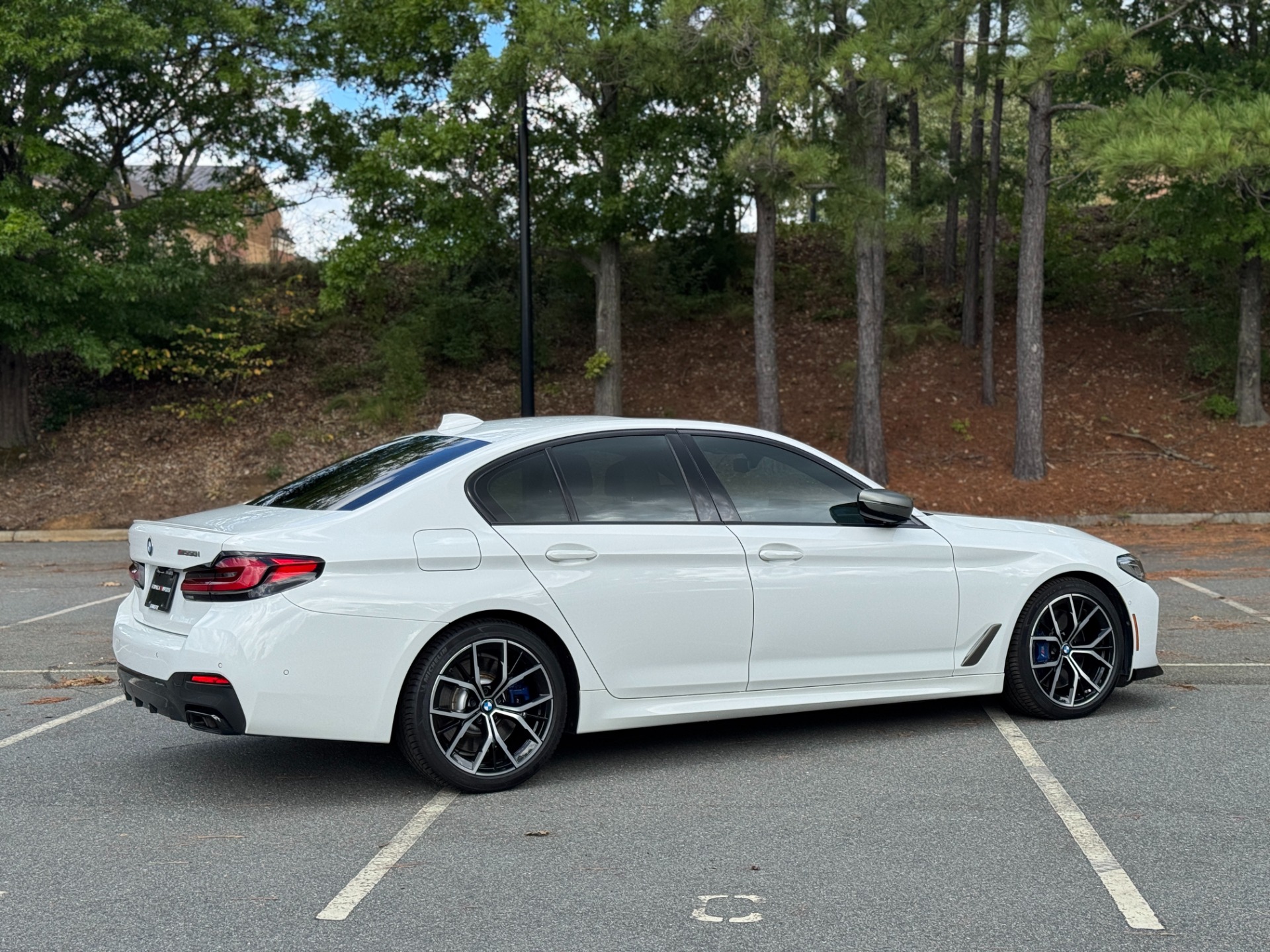 M550i Rear Used 2021 BMW 5 Series M550i xDrive 19IN WHEES / FRONT & REAR HEATED ...