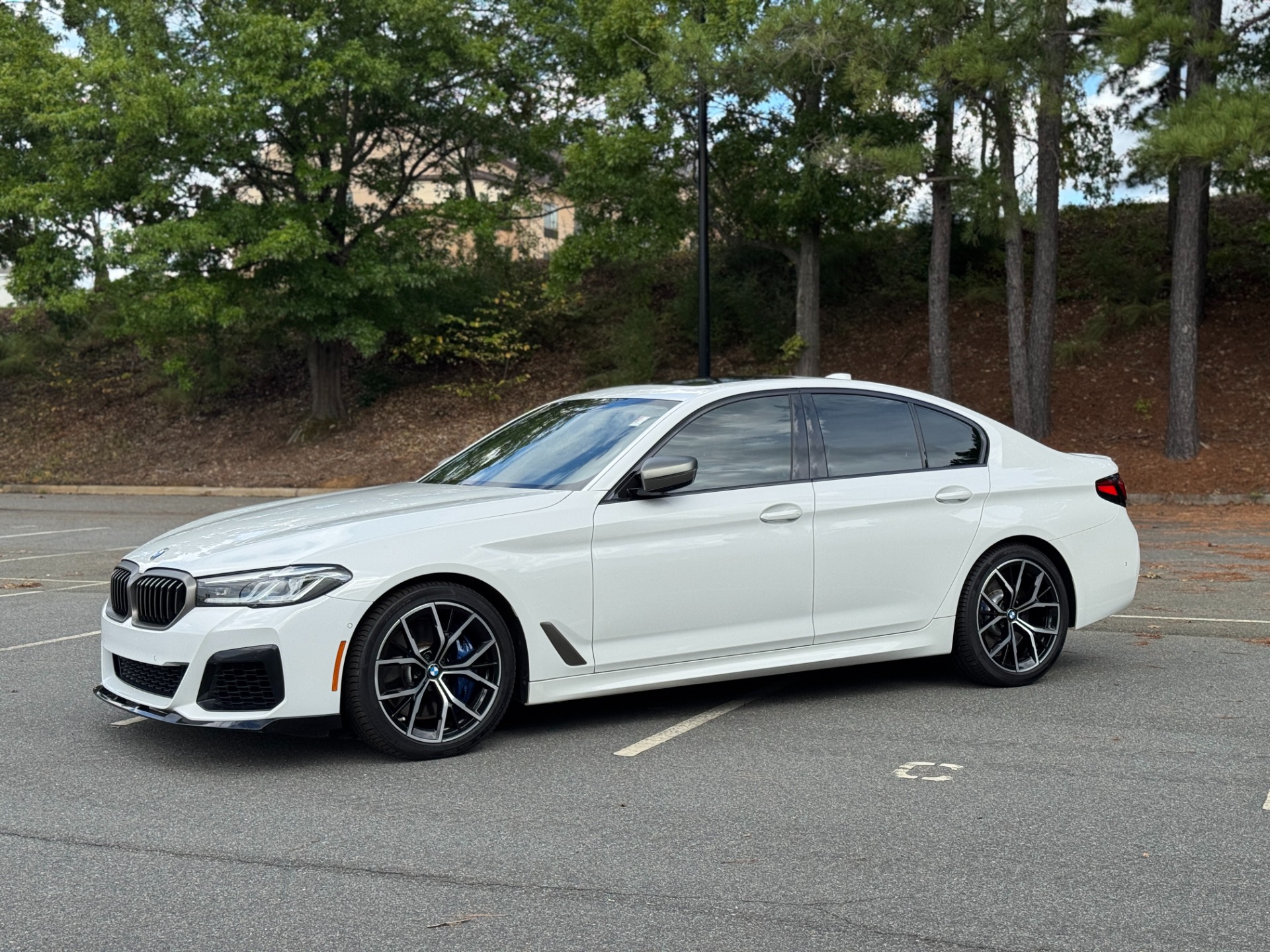 M550i Rear Used 2021 BMW 5 Series M550i xDrive 19IN WHEES / FRONT & REAR HEATED ...