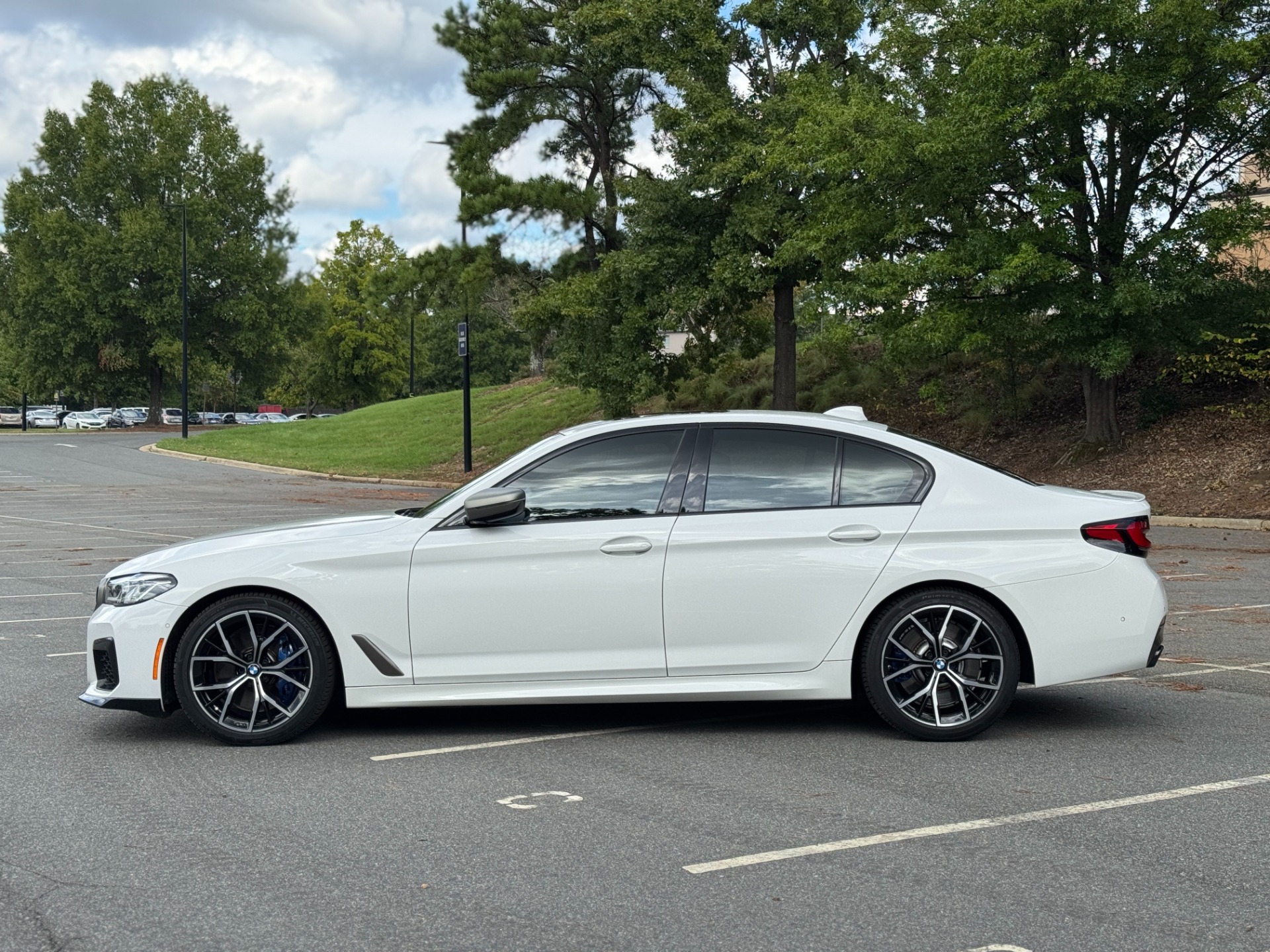 M550i Rear Used 2021 BMW 5 Series M550i xDrive 19IN WHEES / FRONT & REAR HEATED ...