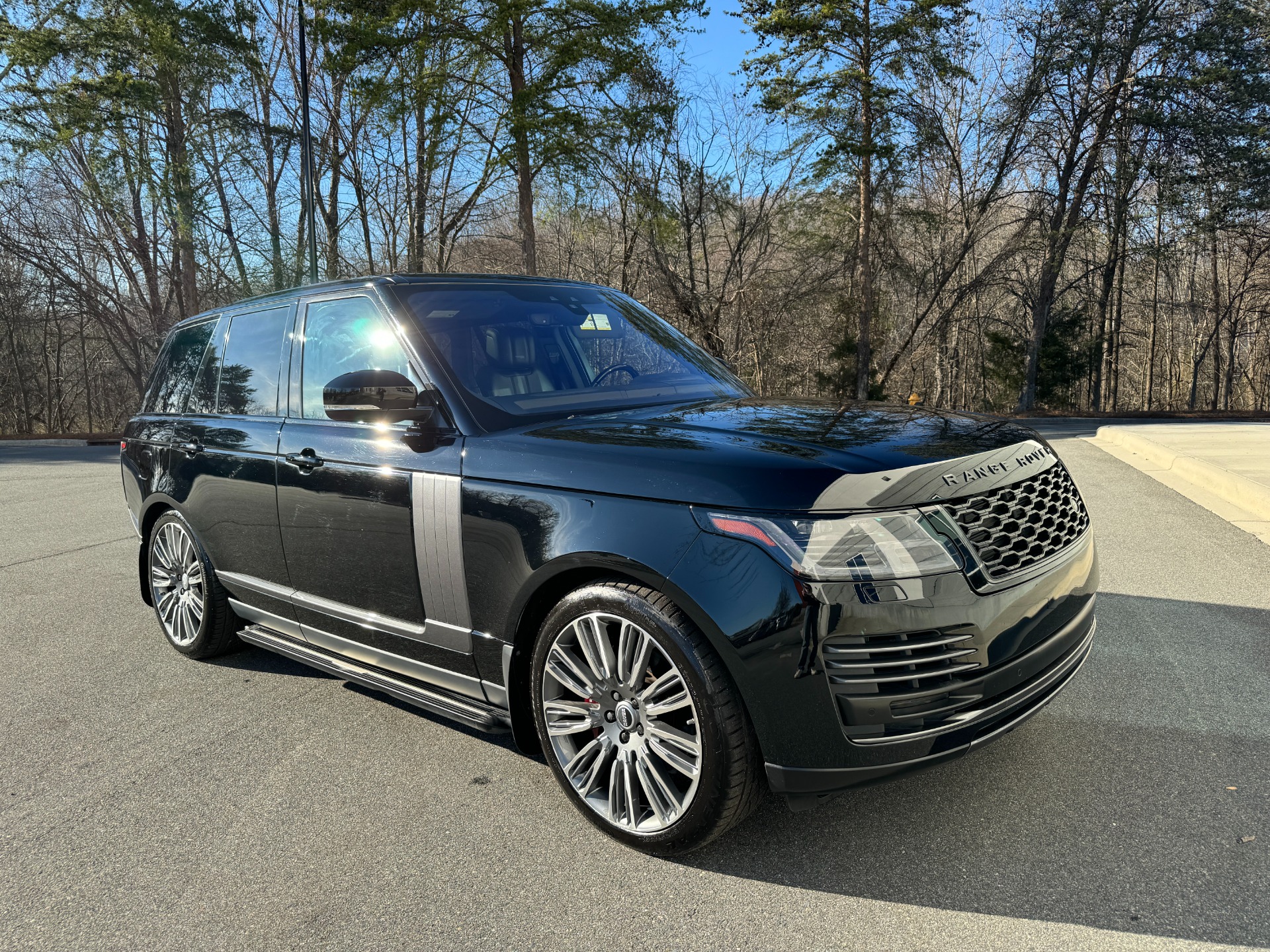 Used 2019 Land Rover Range Rover V6 Supercharged STARLIGHT HEADLINER / PANORAMIC ROOF for sale Sold at Formula Imports in Charlotte NC 28227 9