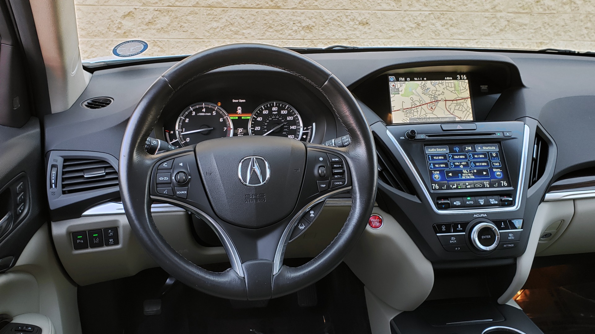 Used 2016 Acura MDX AWD W/ADVANCED PKG / NAV / SUNROOF / REARVIEW / 3-ROW for sale Sold at Formula Imports in Charlotte NC 28227 42