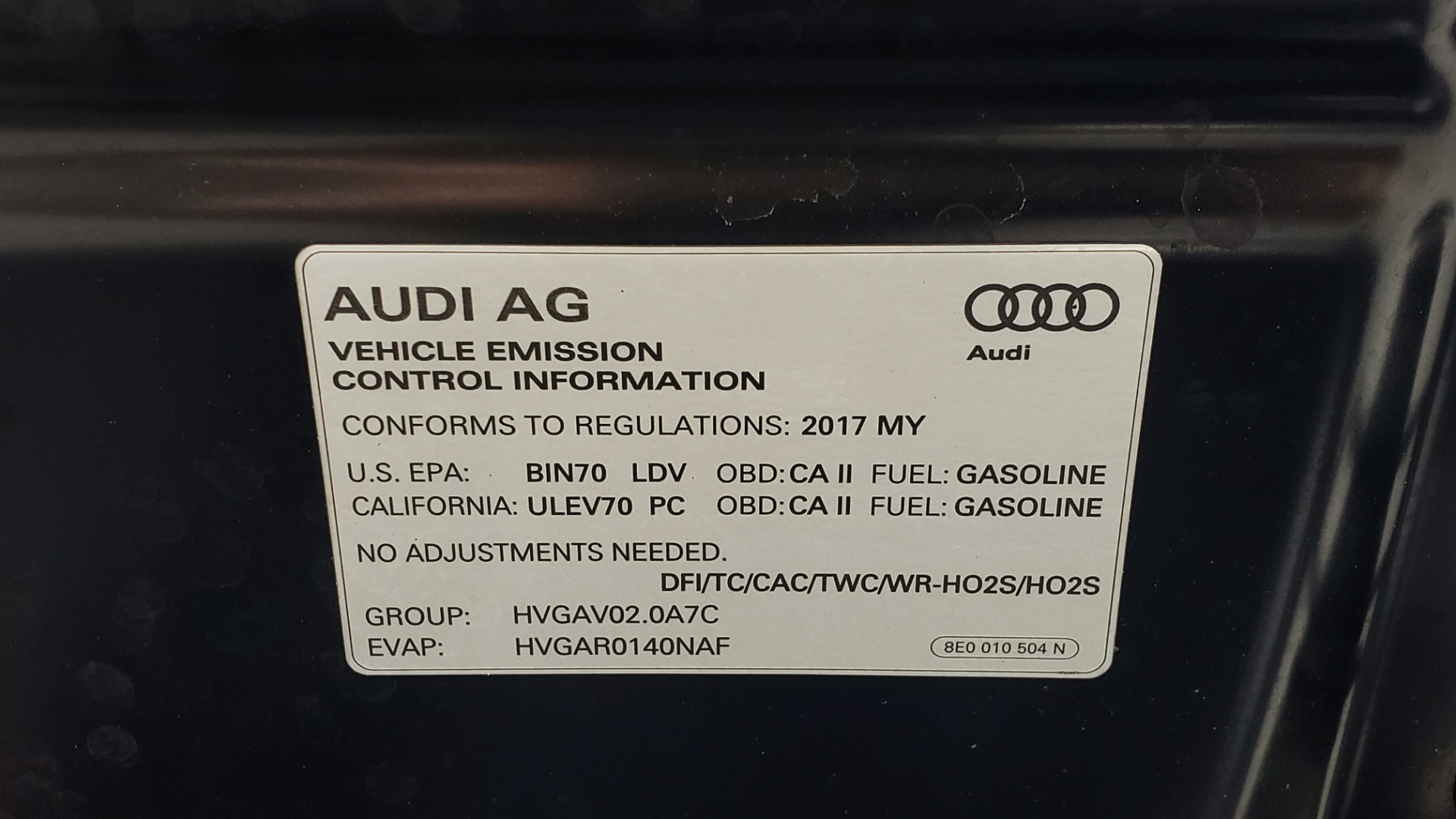Used 2017 Audi A6 PREMIUM PLUS / NAV / SUNROOF / BOSE / CLD WTHR for sale Sold at Formula Imports in Charlotte NC 28227 13