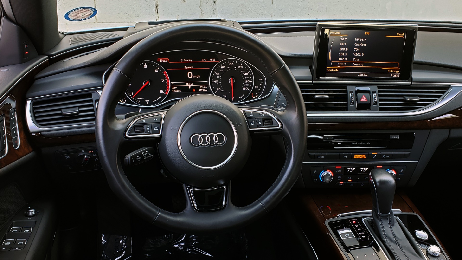 Used 2016 Audi A7 3.0 PRESTIGE 3.0T / NAV / SNRF / HUD / CLD WTHR / BOSE / REARVIEW for sale Sold at Formula Imports in Charlotte NC 28227 38