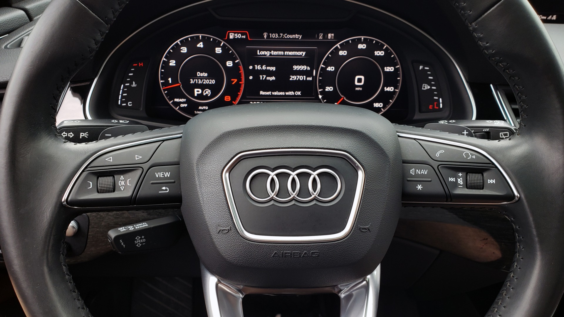Used 2017 Audi Q7 PRESTIGE 3.0T / AWD / NAV / PANO-ROOF / HTD STS / BOSE / VISION for sale Sold at Formula Imports in Charlotte NC 28227 47