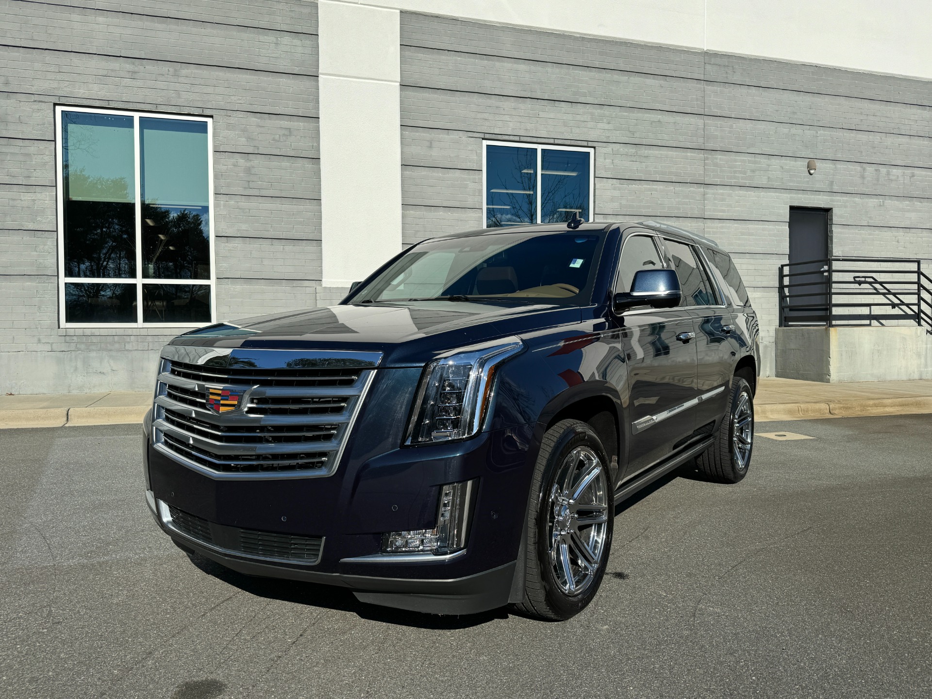 Used 2017 Cadillac Escalade Platinum PLATINUM EDITION / TUSCAN BROWN LEATHER / AFTERMARKET WHEELS / BORLA EXHAUS for sale Sold at Formula Imports in Charlotte NC 28227 3