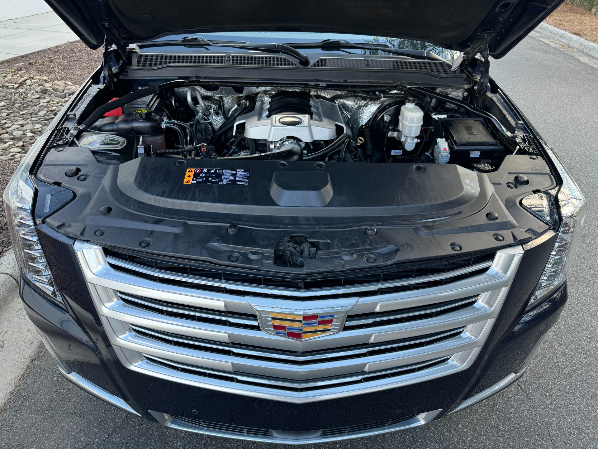Used 2017 Cadillac Escalade Platinum PLATINUM EDITION / TUSCAN BROWN LEATHER / AFTERMARKET WHEELS / BORLA EXHAUS for sale Sold at Formula Imports in Charlotte NC 28227 58