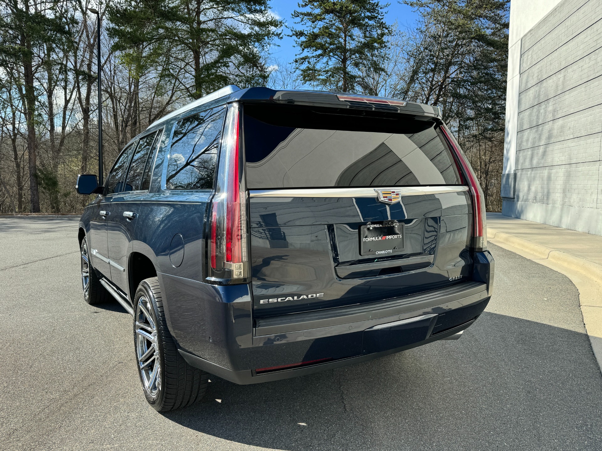 Used 2017 Cadillac Escalade Platinum PLATINUM EDITION / TUSCAN BROWN LEATHER / AFTERMARKET WHEELS / BORLA EXHAUS for sale Sold at Formula Imports in Charlotte NC 28227 9