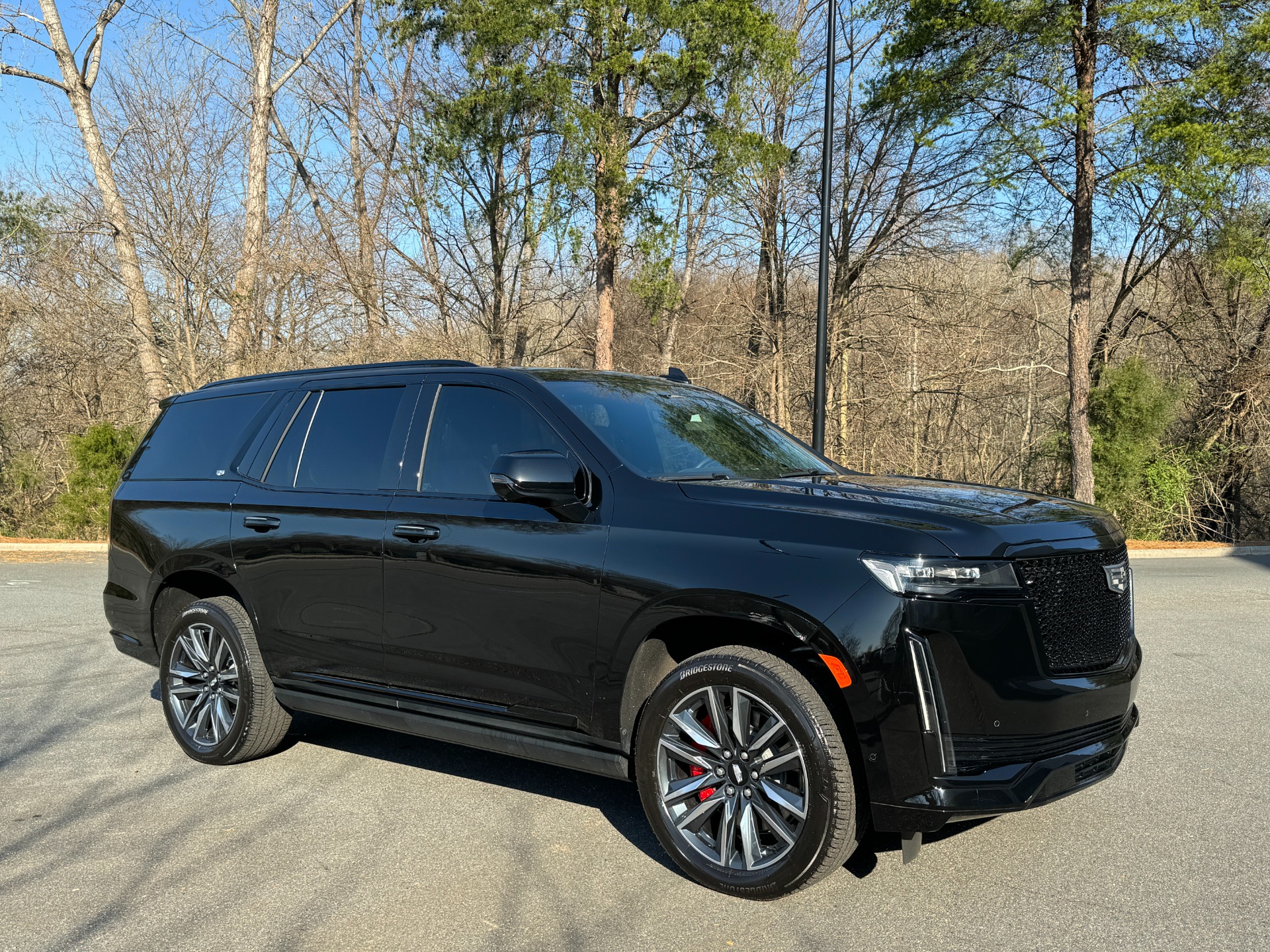 Used 2023 Cadillac Escalade 4WD Sport Platinum BREMBO BRAKES / PLATINUM EDITION / CONSOLE REFRIGERATOR for sale Sold at Formula Imports in Charlotte NC 28227 16