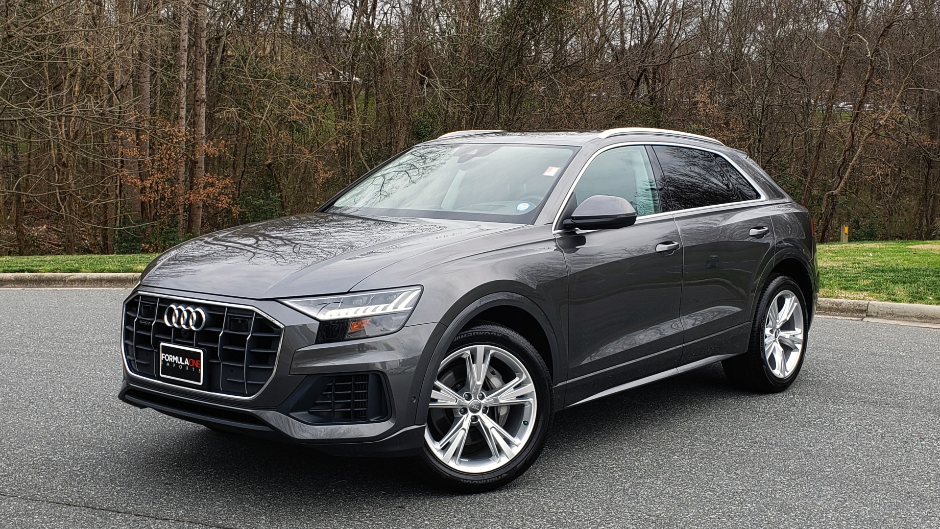 Used 2019 Audi Q8 PRESTIGE 3.0 / NAV / SUNROOF / BO SND / COLD WTHR / REARVIEW for sale Sold at Formula Imports in Charlotte NC 28227 1