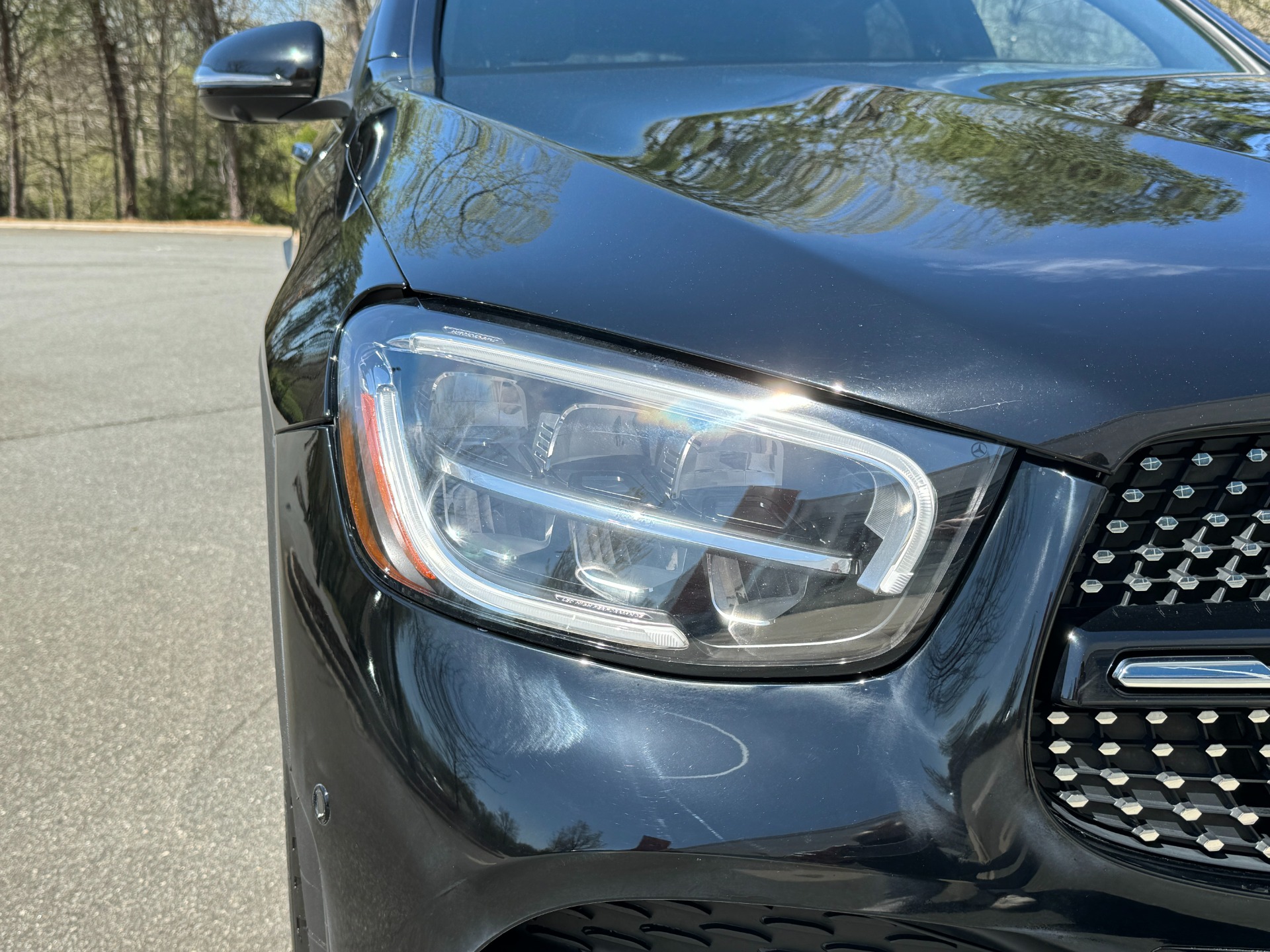 Used 2021 Mercedes-Benz GLC 300 AMG NIGHT PKG BURMEISTER 20 WHEELS for sale Sold at Formula Imports in Charlotte NC 28227 18
