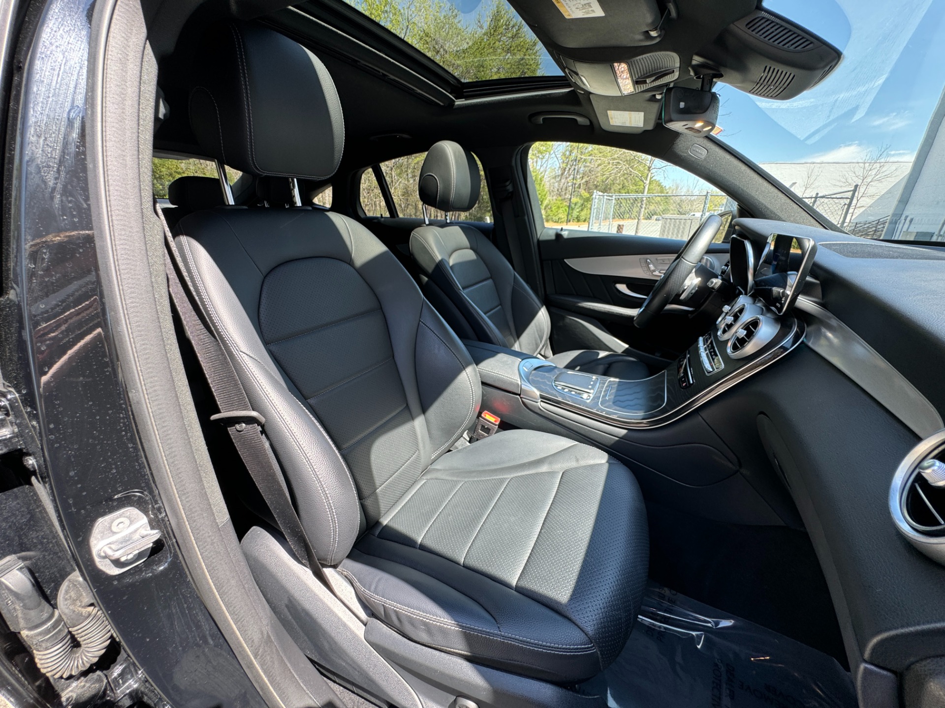 Used 2021 Mercedes-Benz GLC 300 AMG NIGHT PKG BURMEISTER 20 WHEELS for sale Sold at Formula Imports in Charlotte NC 28227 42