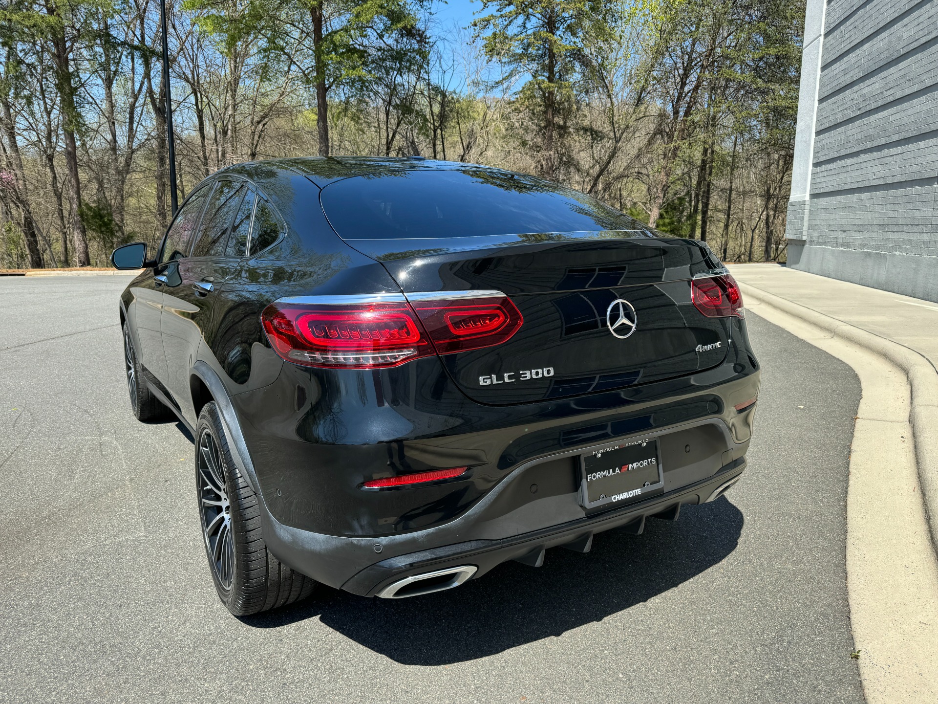 Used 2021 Mercedes-Benz GLC 300 AMG NIGHT PKG BURMEISTER 20 WHEELS for sale Sold at Formula Imports in Charlotte NC 28227 9