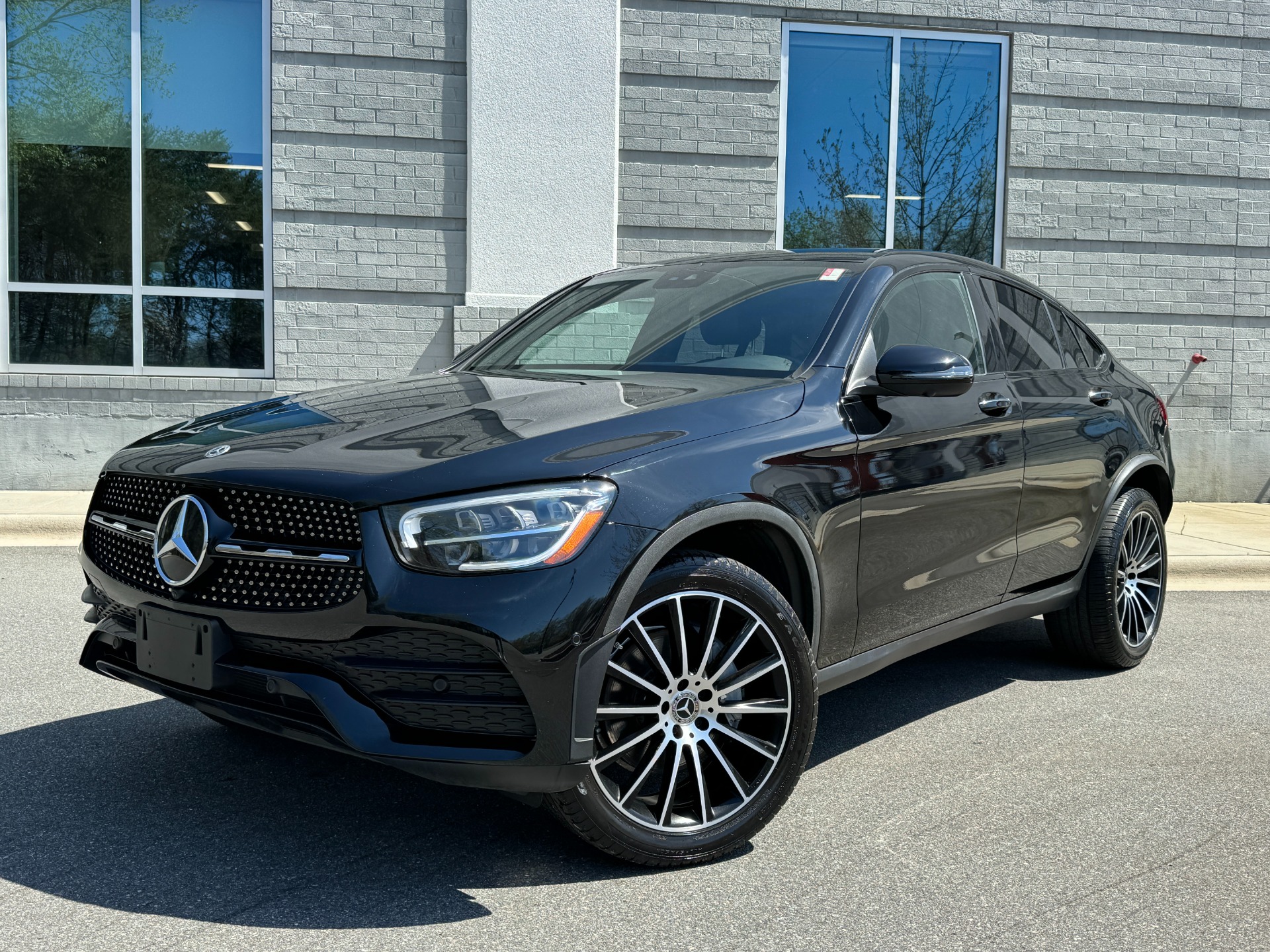Used 2021 Mercedes-Benz GLC 300 AMG NIGHT PKG BURMEISTER 20 WHEELS for sale Sold at Formula Imports in Charlotte NC 28227 1